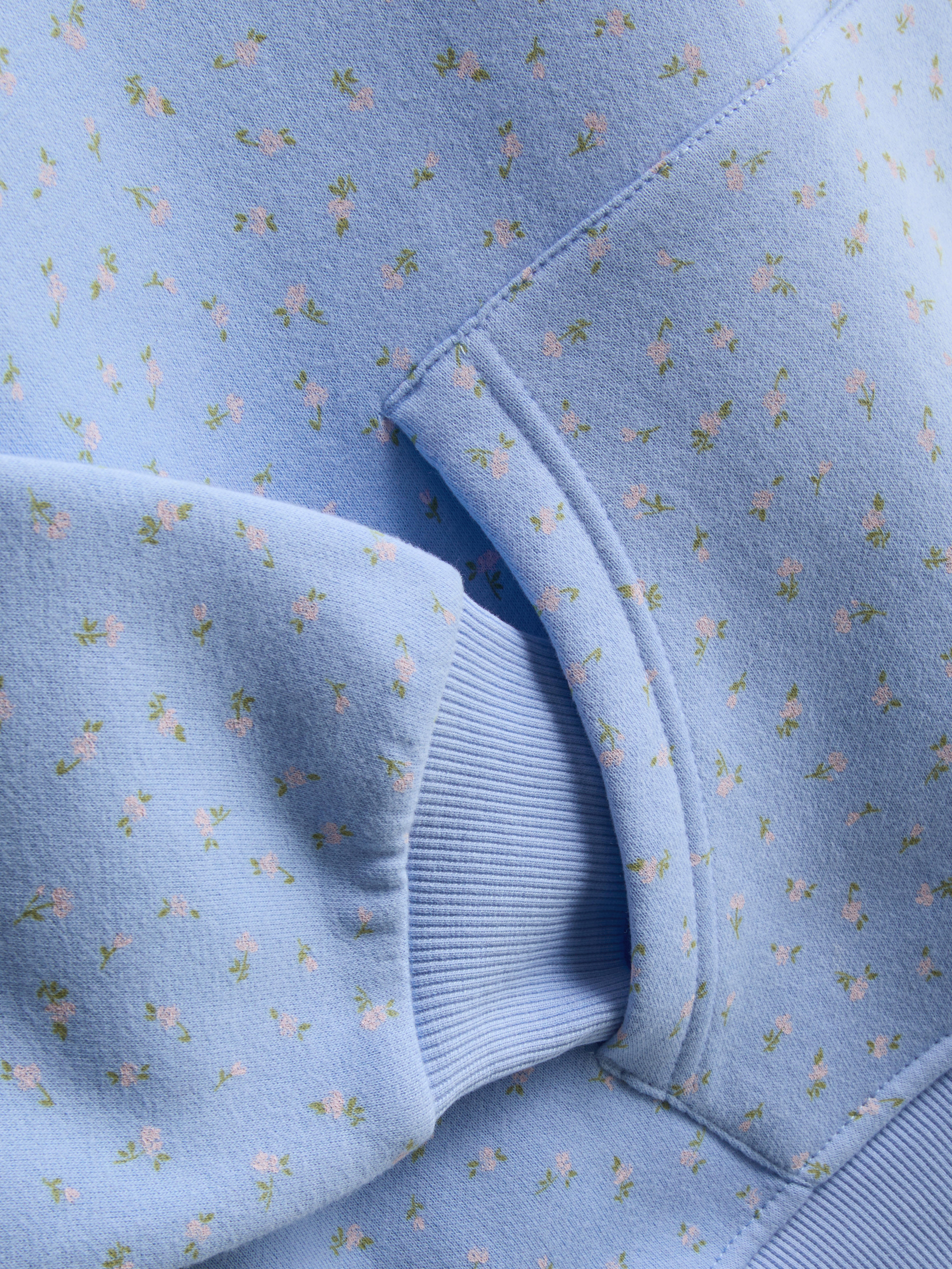 7-15yrs | Cotton-Rich Ditsy Floral Hoodie