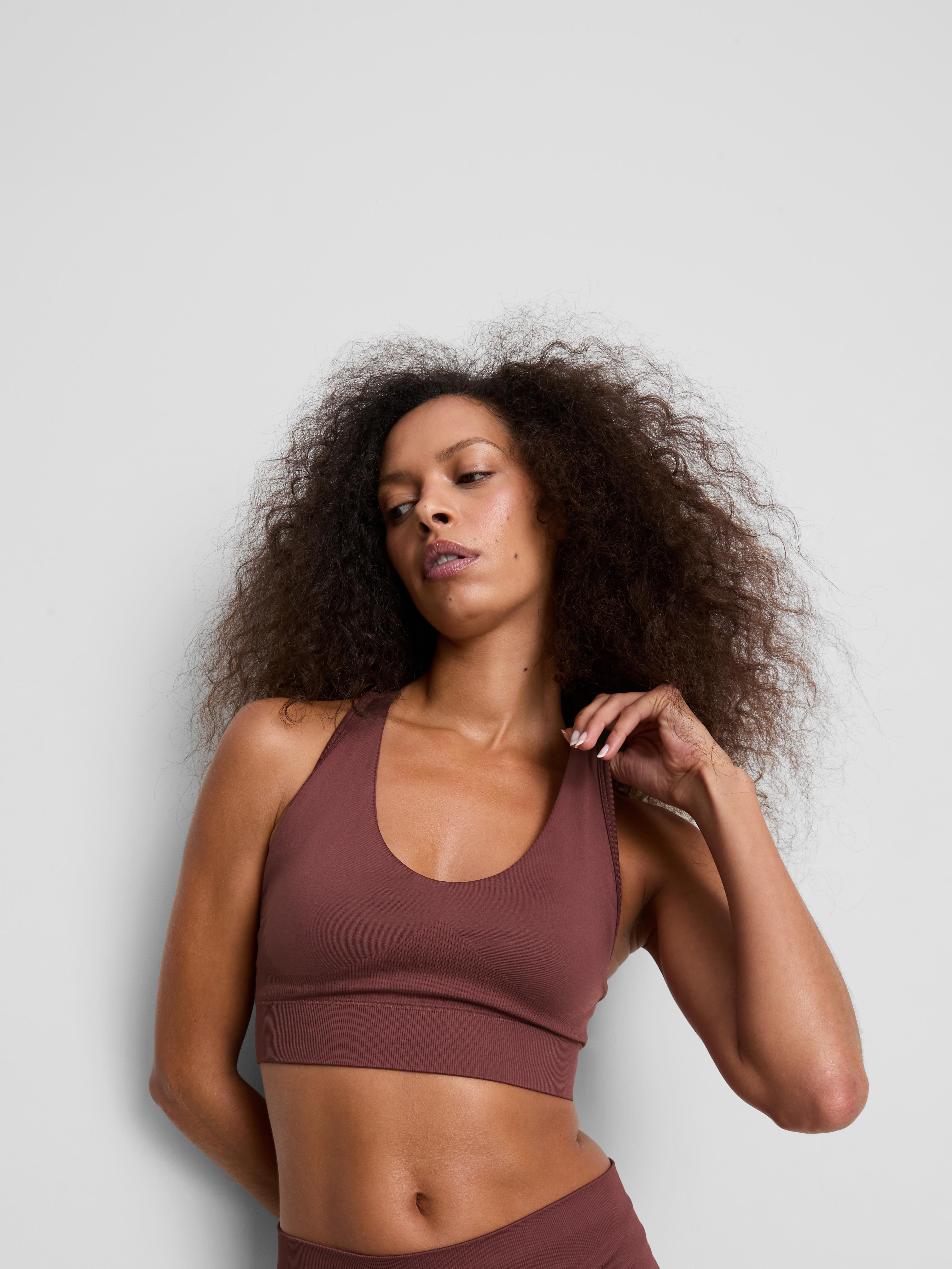 Seamless Active Crossback Crop Top