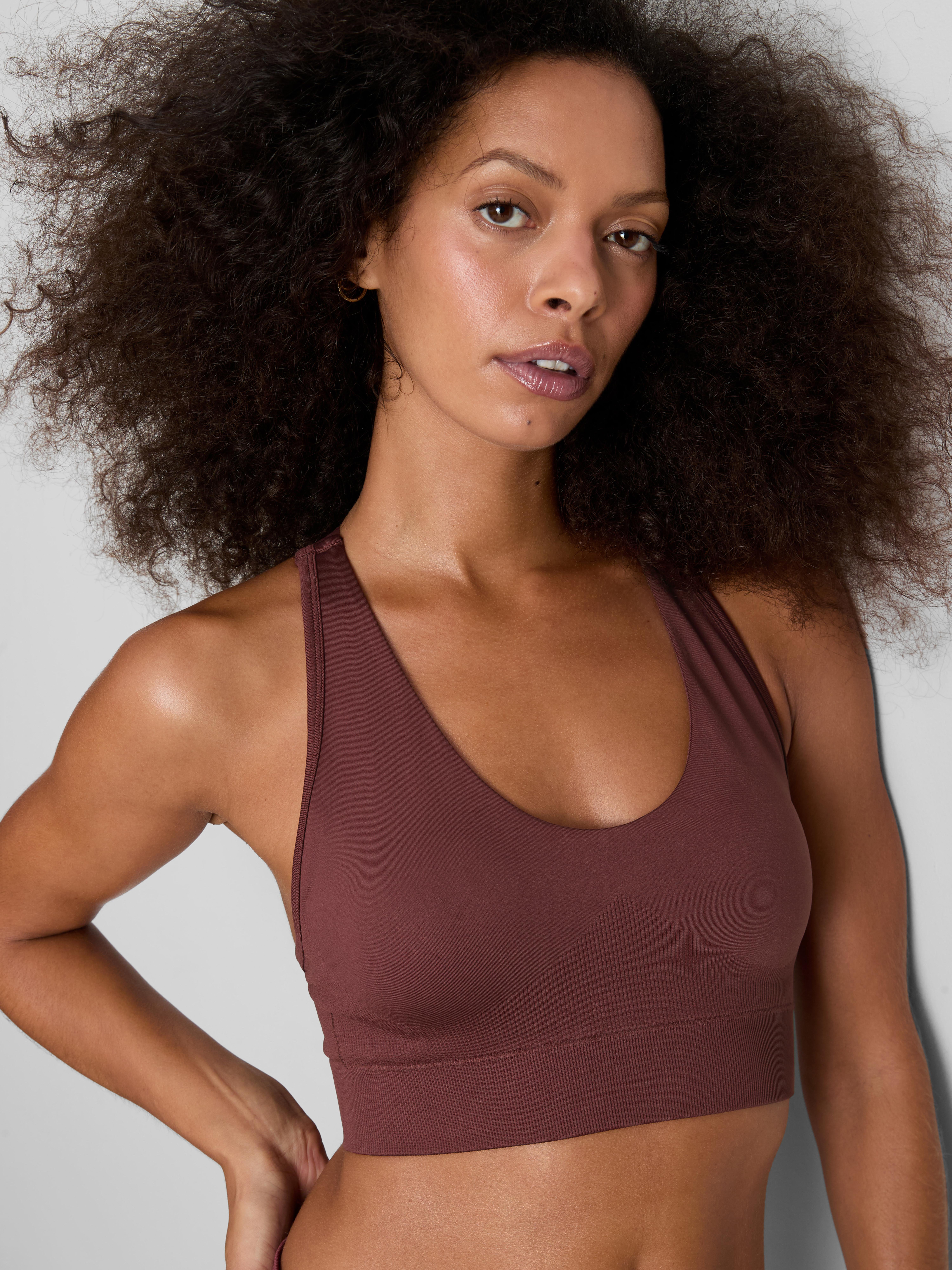 Seamless Active Crossback Crop Top