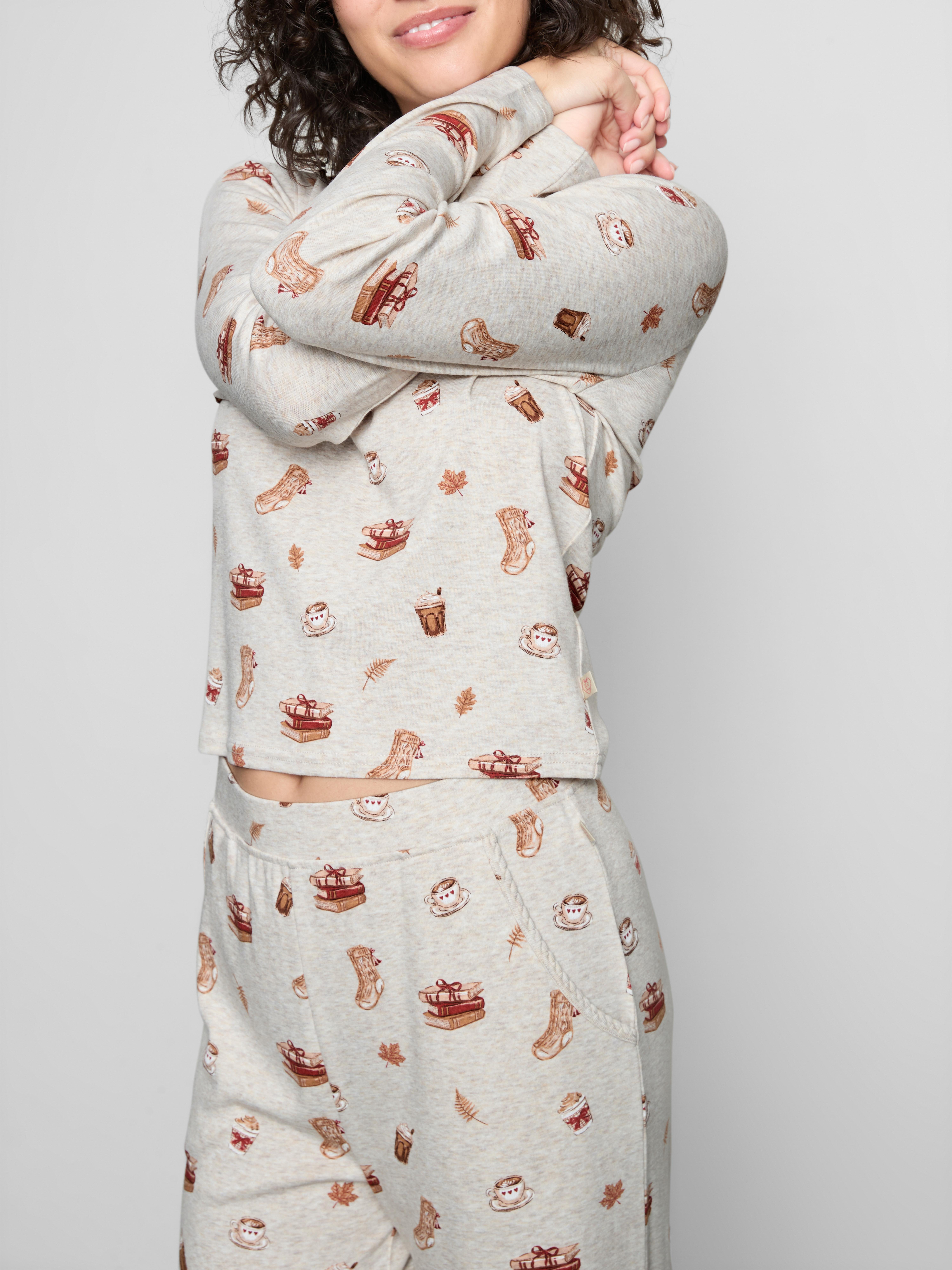 Love To Lounge Fall Jersey Pajama Bottoms