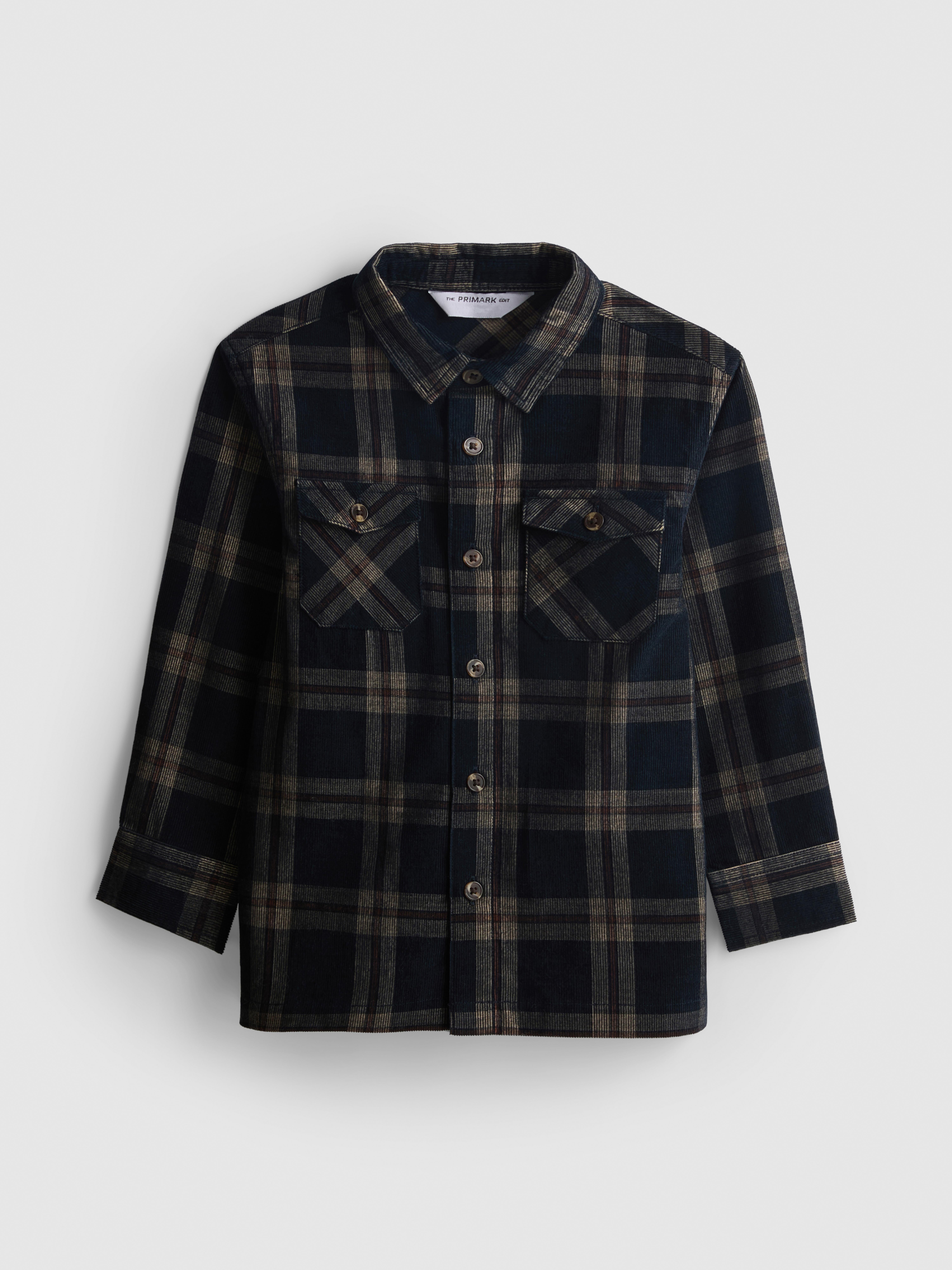 1-10yrs | Pure Cotton Plaid Overshirt