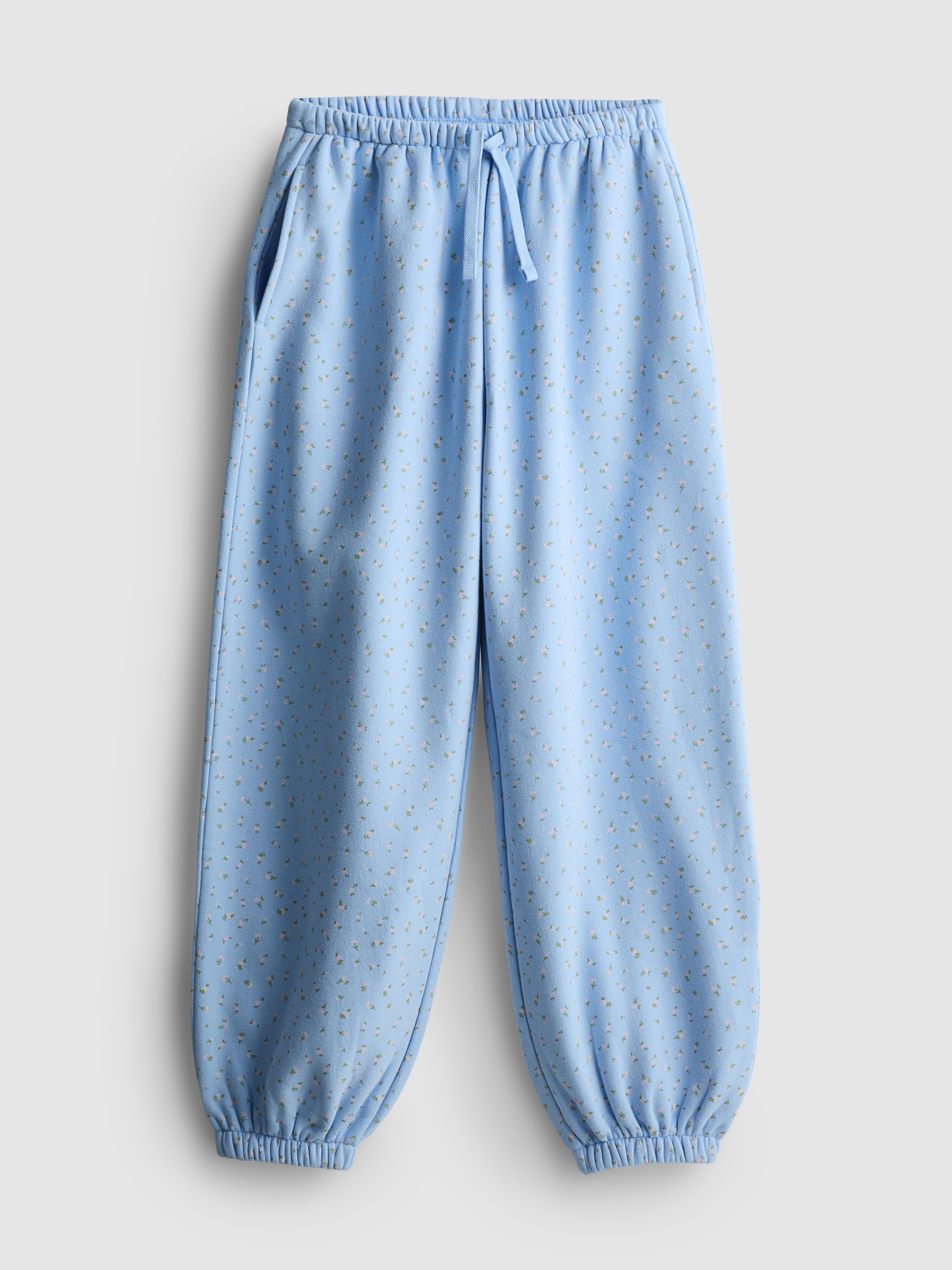 7-15yrs | Cotton Rich Ditsy Floral Balloon Leg Cuffed Joggers