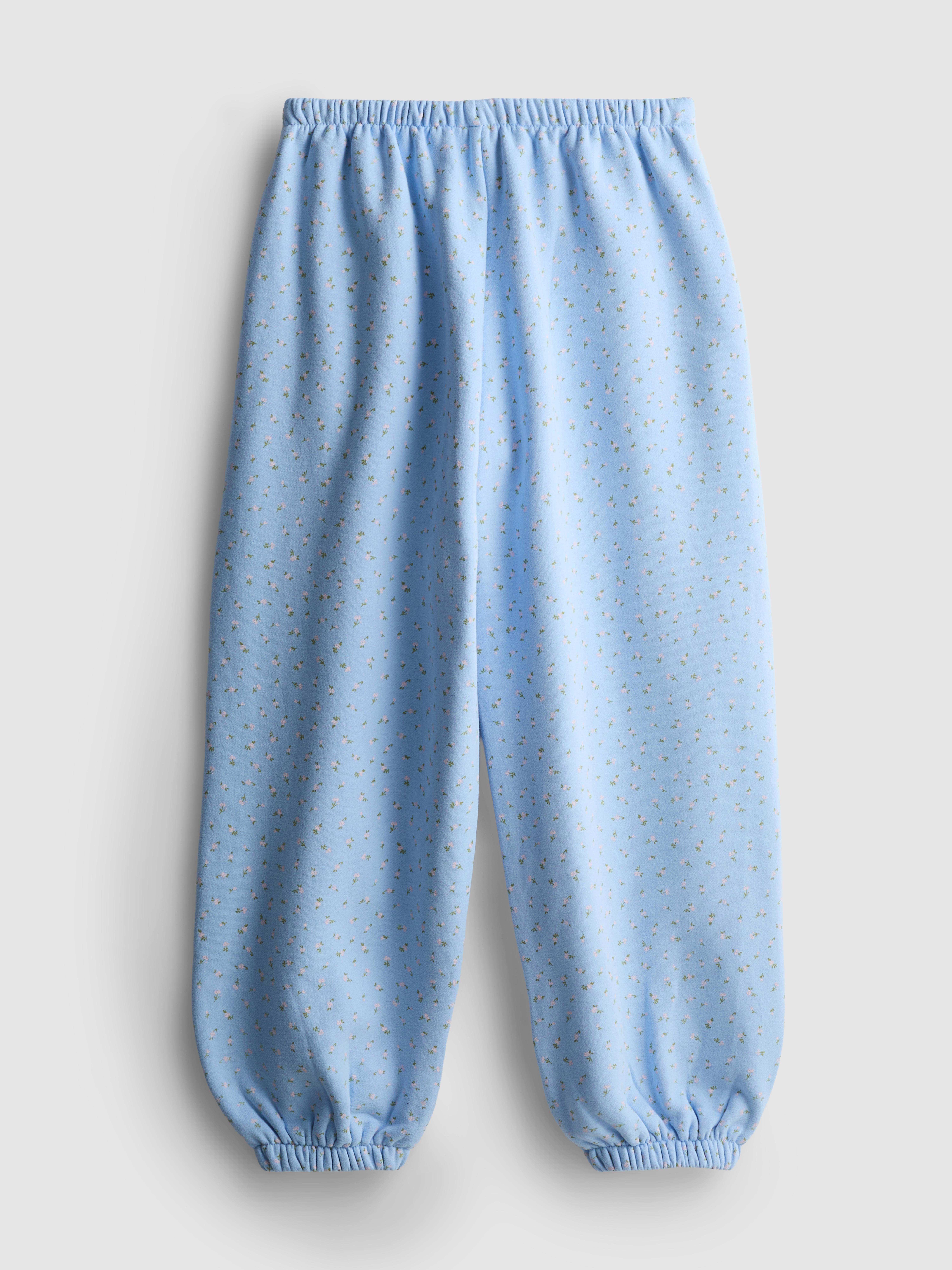 7-15yrs | Cotton Rich Ditsy Floral Balloon Leg Cuffed Joggers