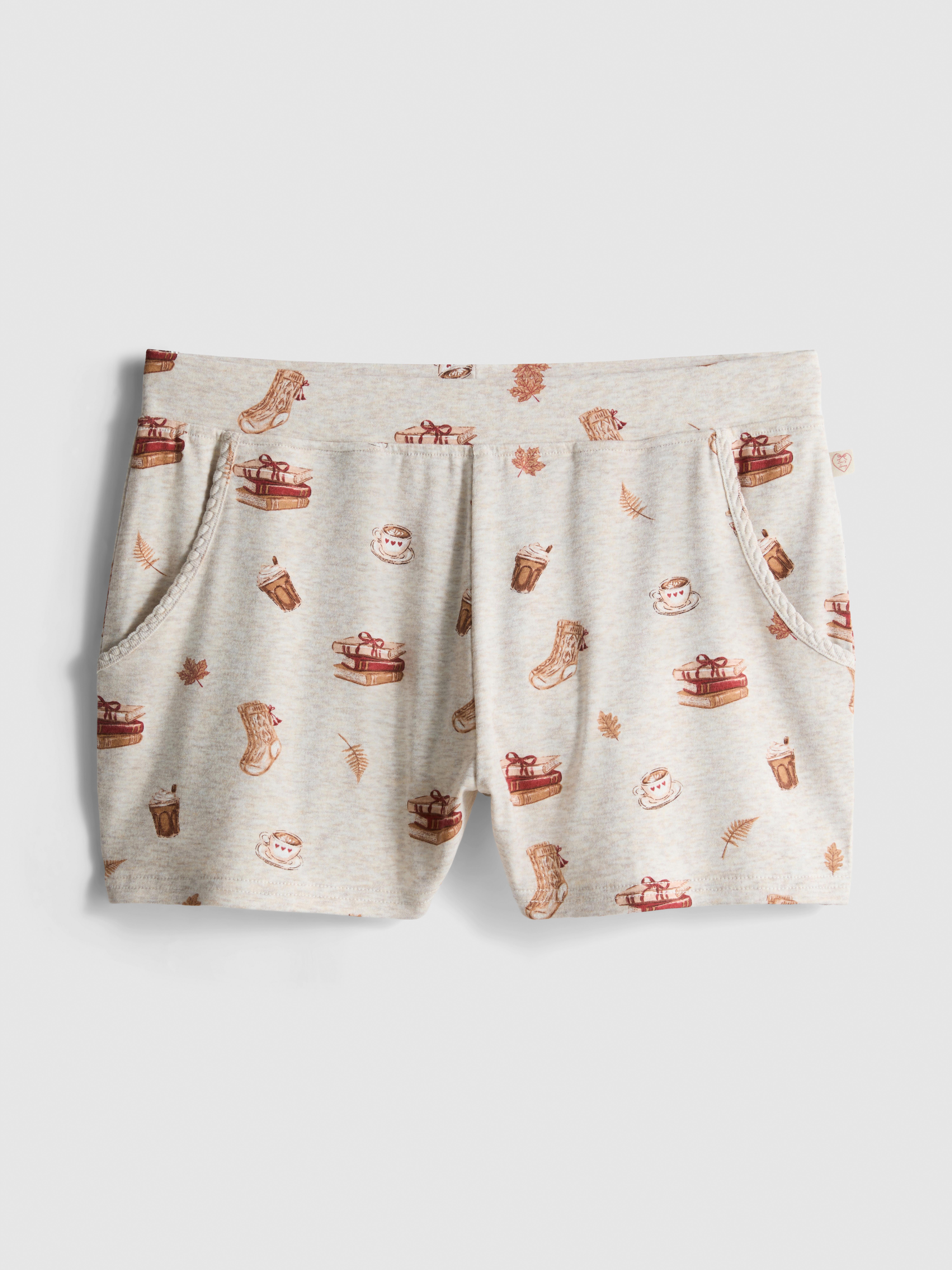 Fall Treats Pajama Shorts