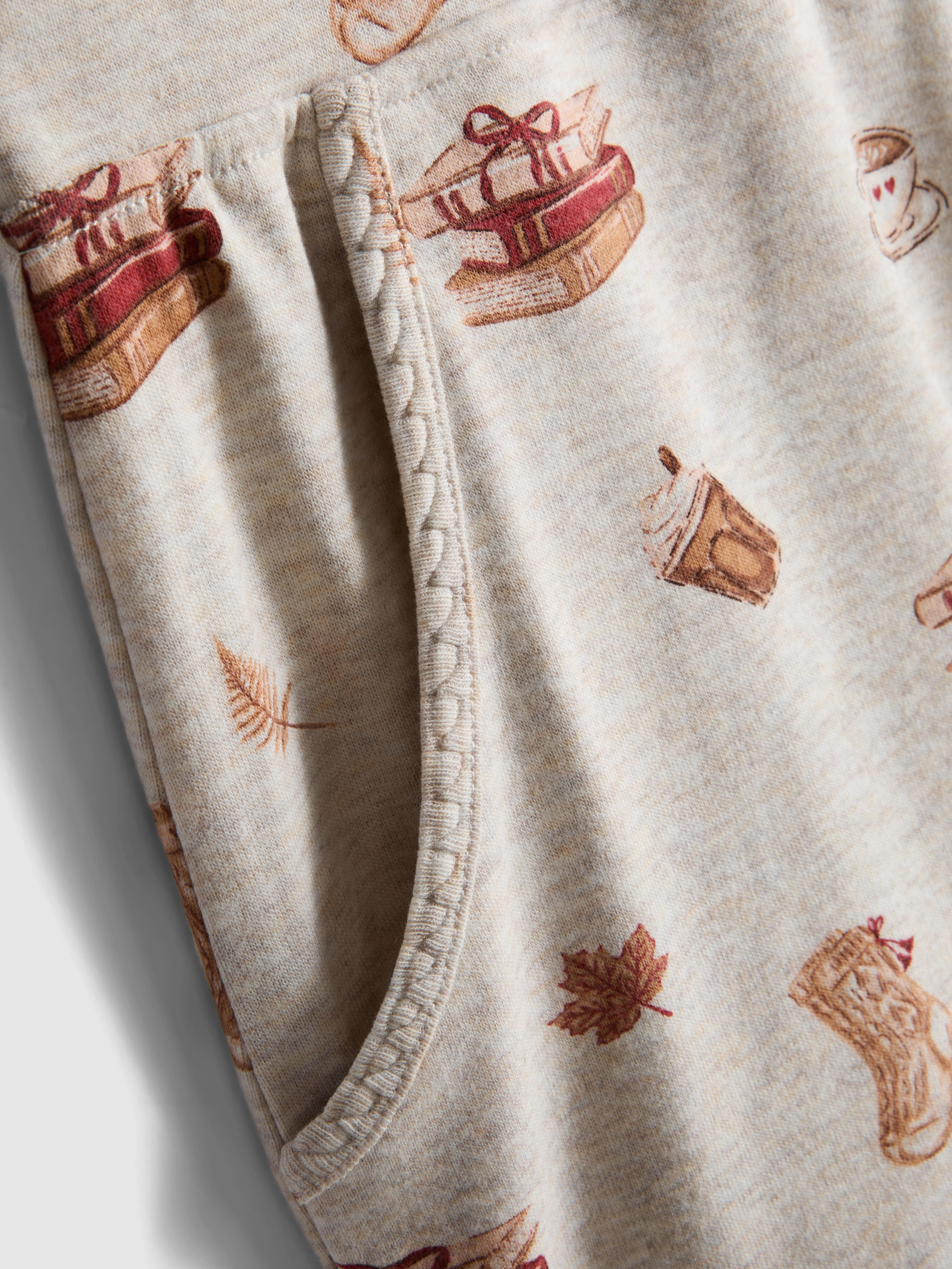 Fall Treats Pajama Shorts
