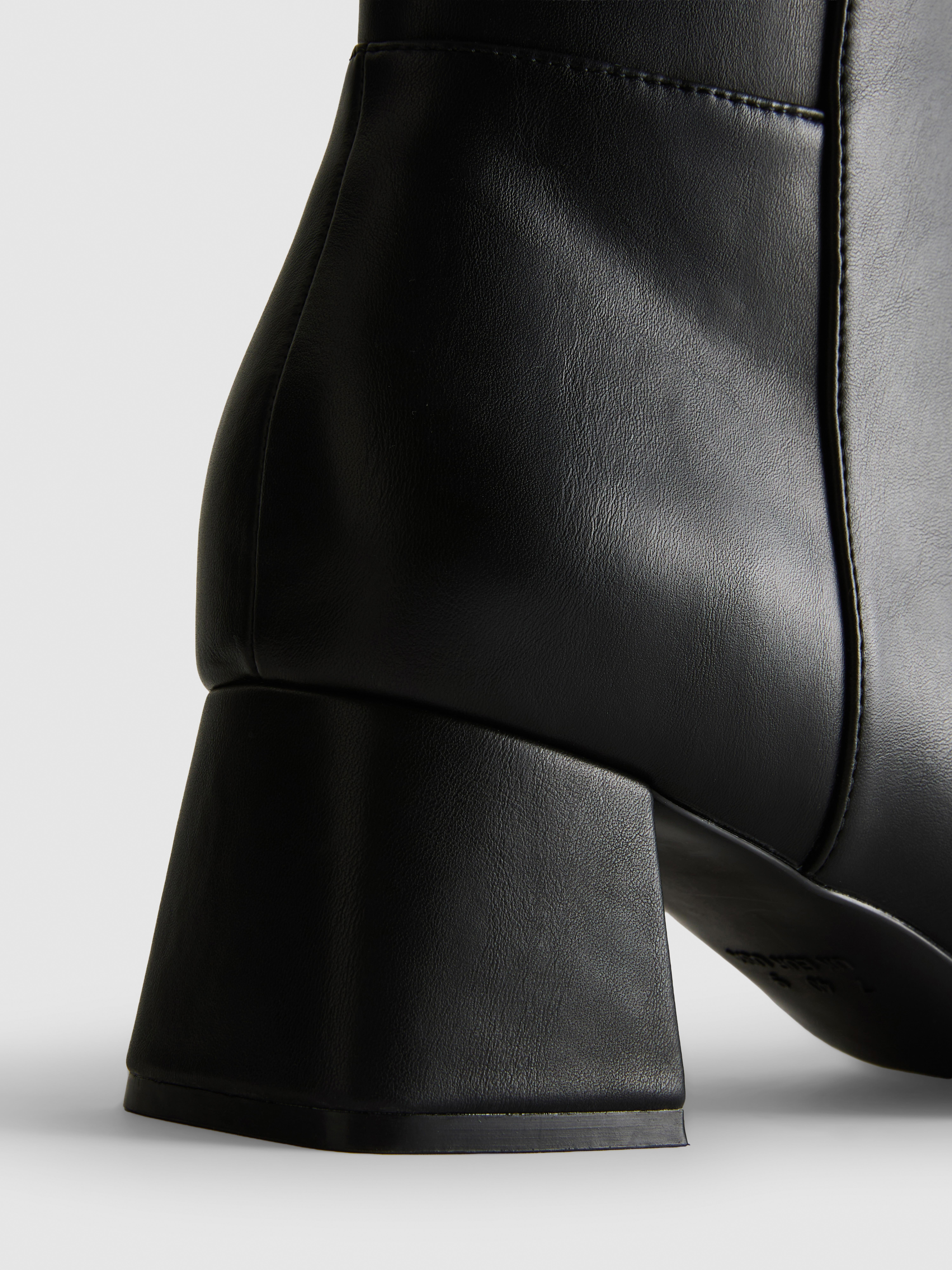 Block Heel Ankle Boots