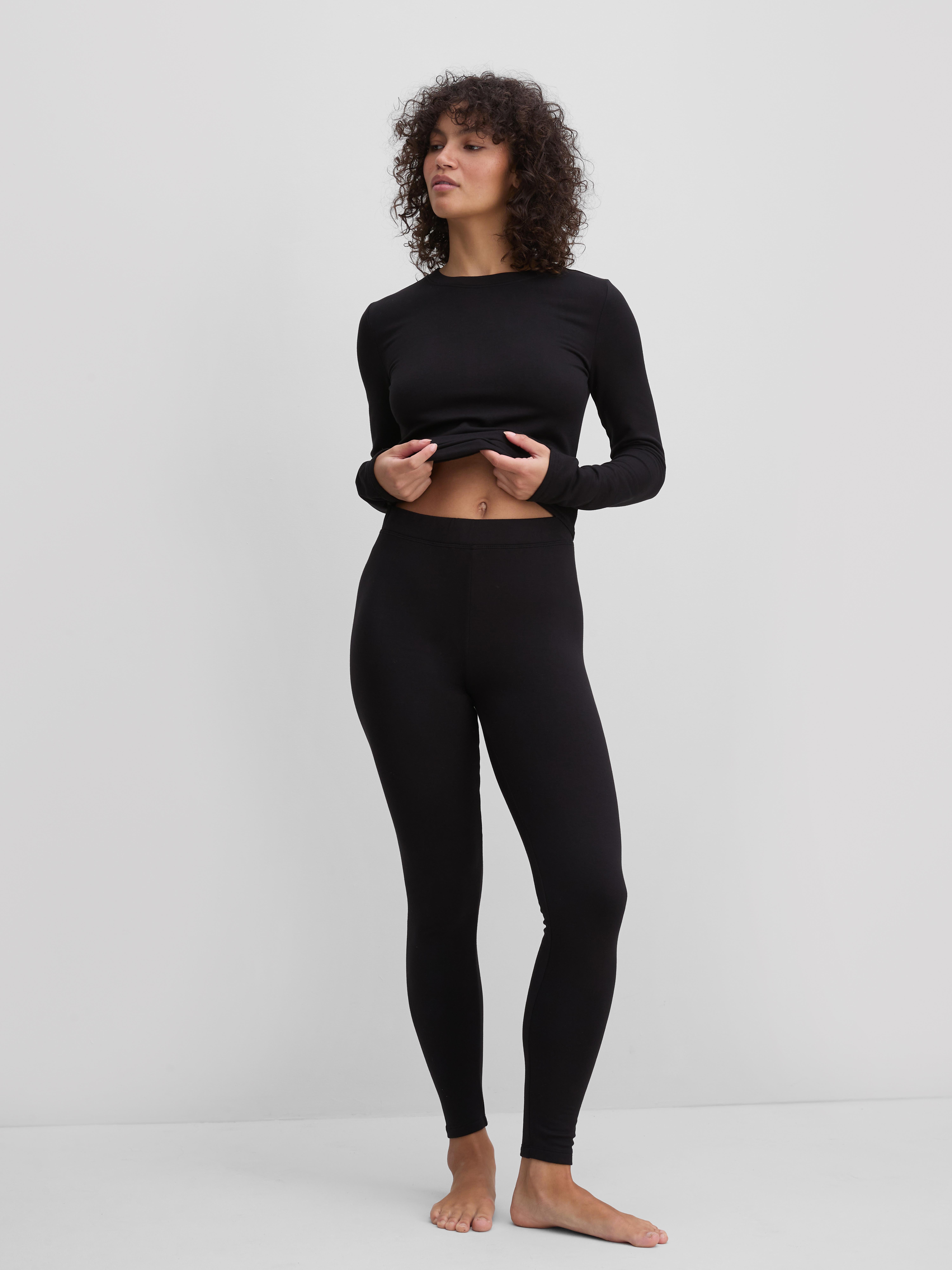 Leggings basic Nero
