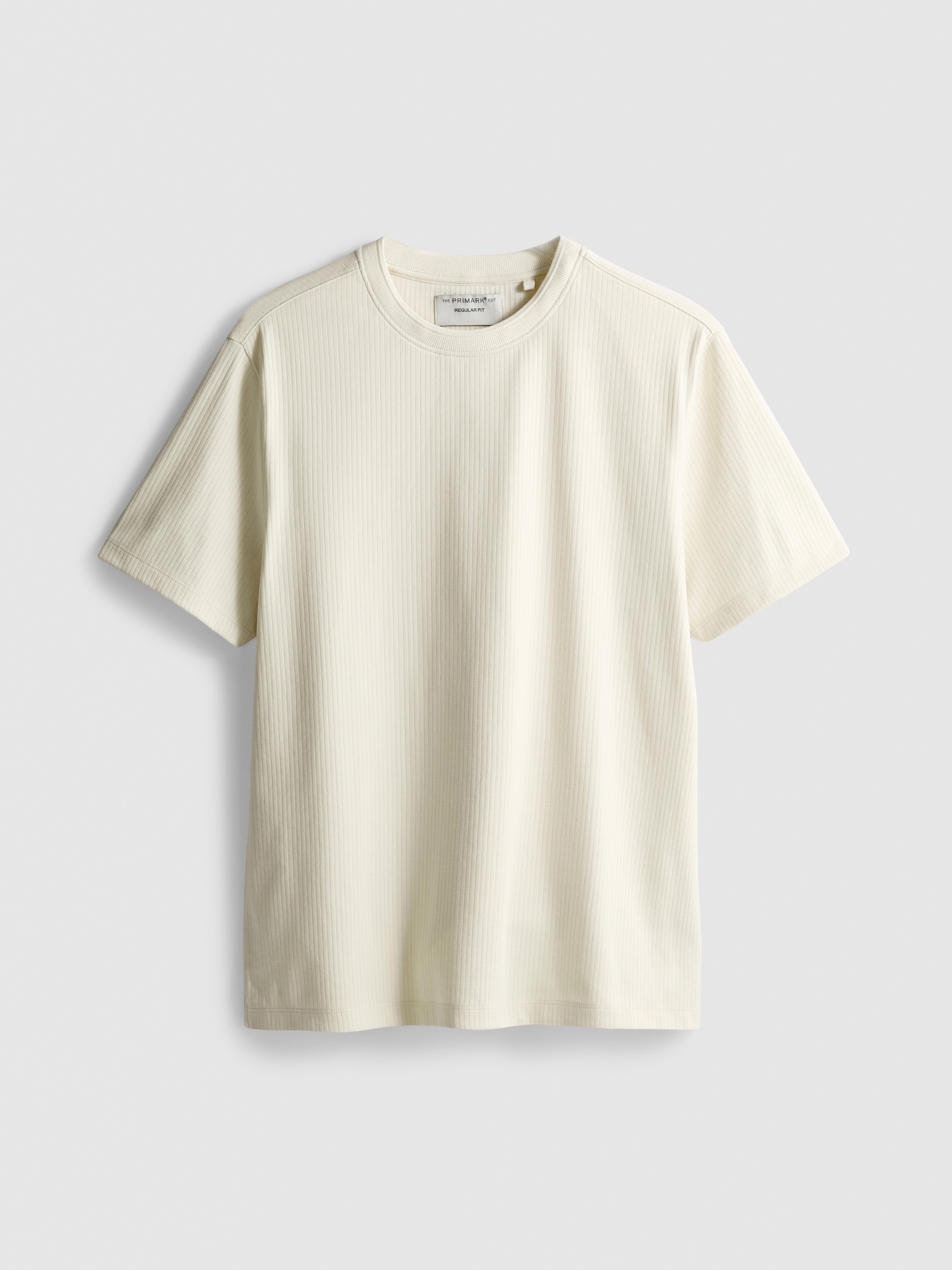 Prążkowany T-shirt z kolekcji The Edit