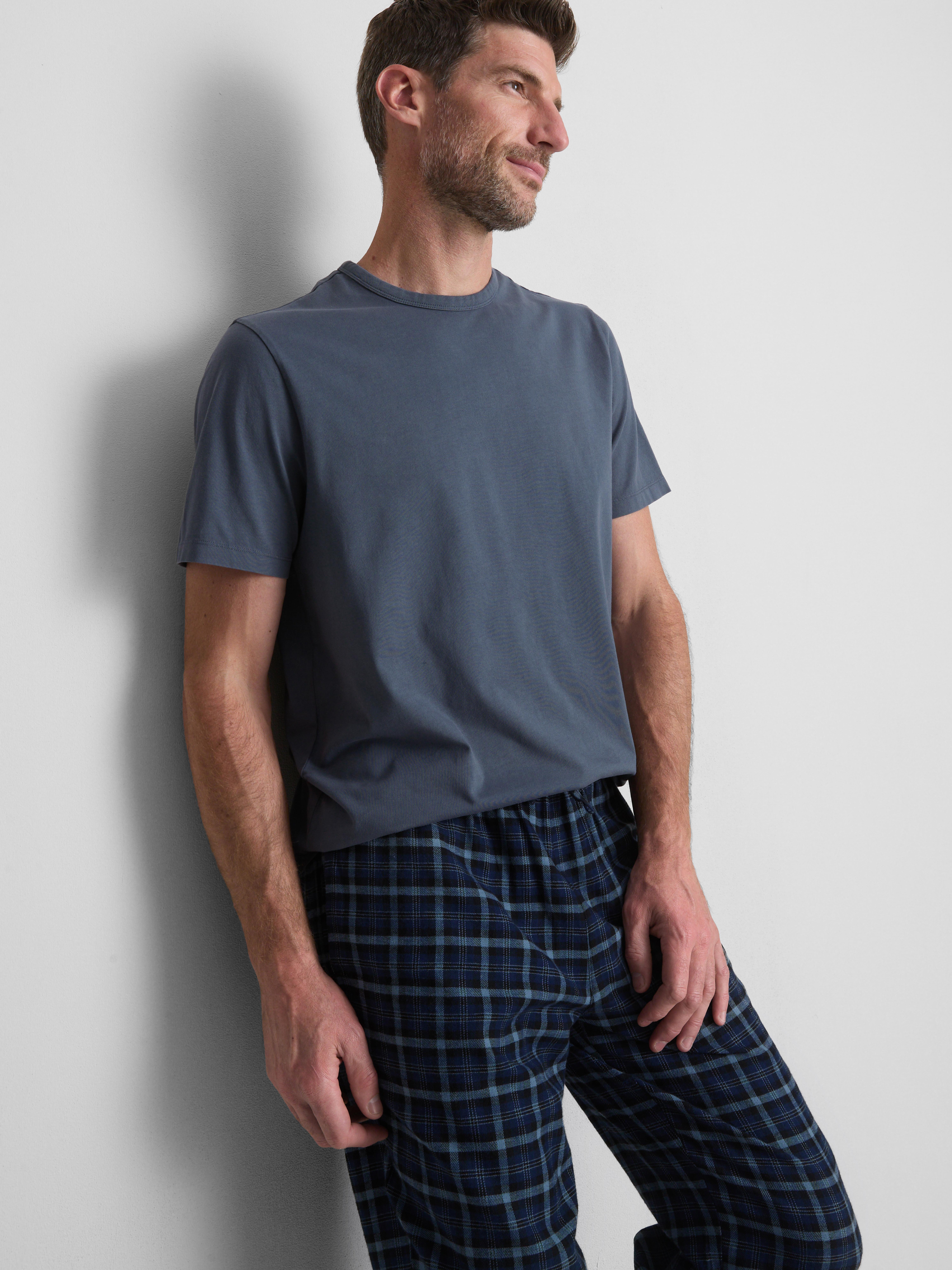 Geruite pyjama van puur katoen