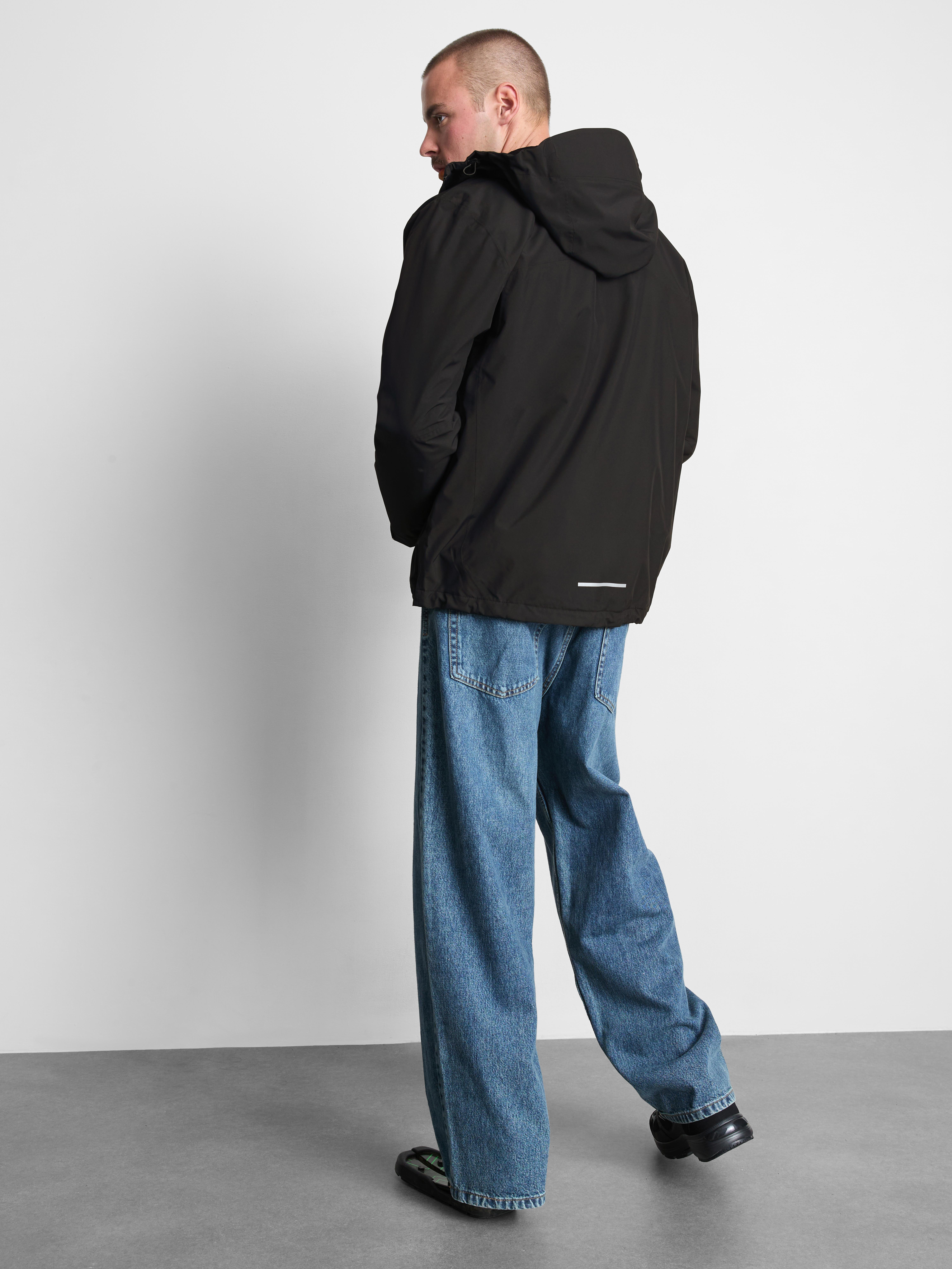 Hooded Zip Raincoat