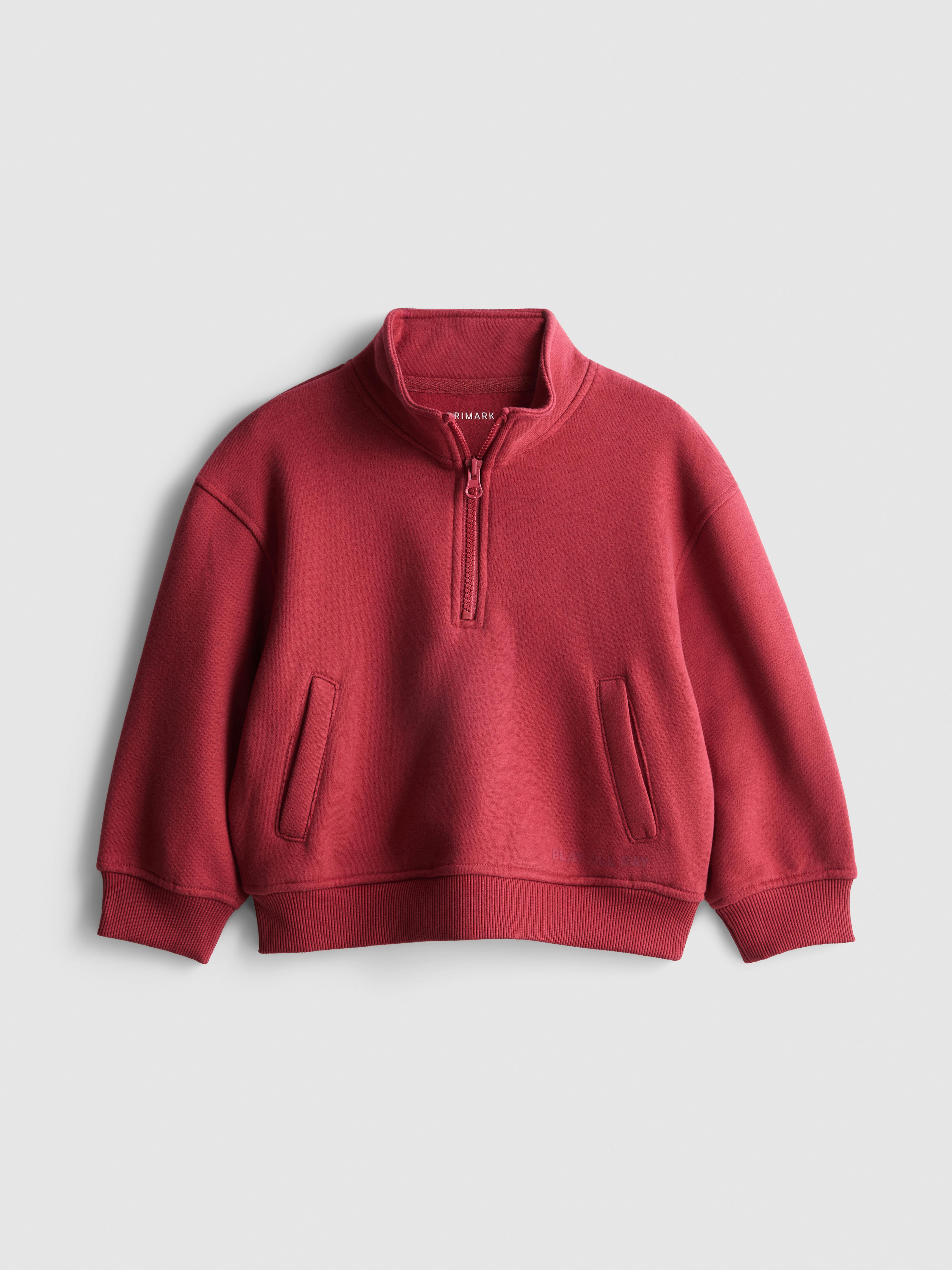 1-9yrs | Cotton Rich Half-Zip Sweatshirt