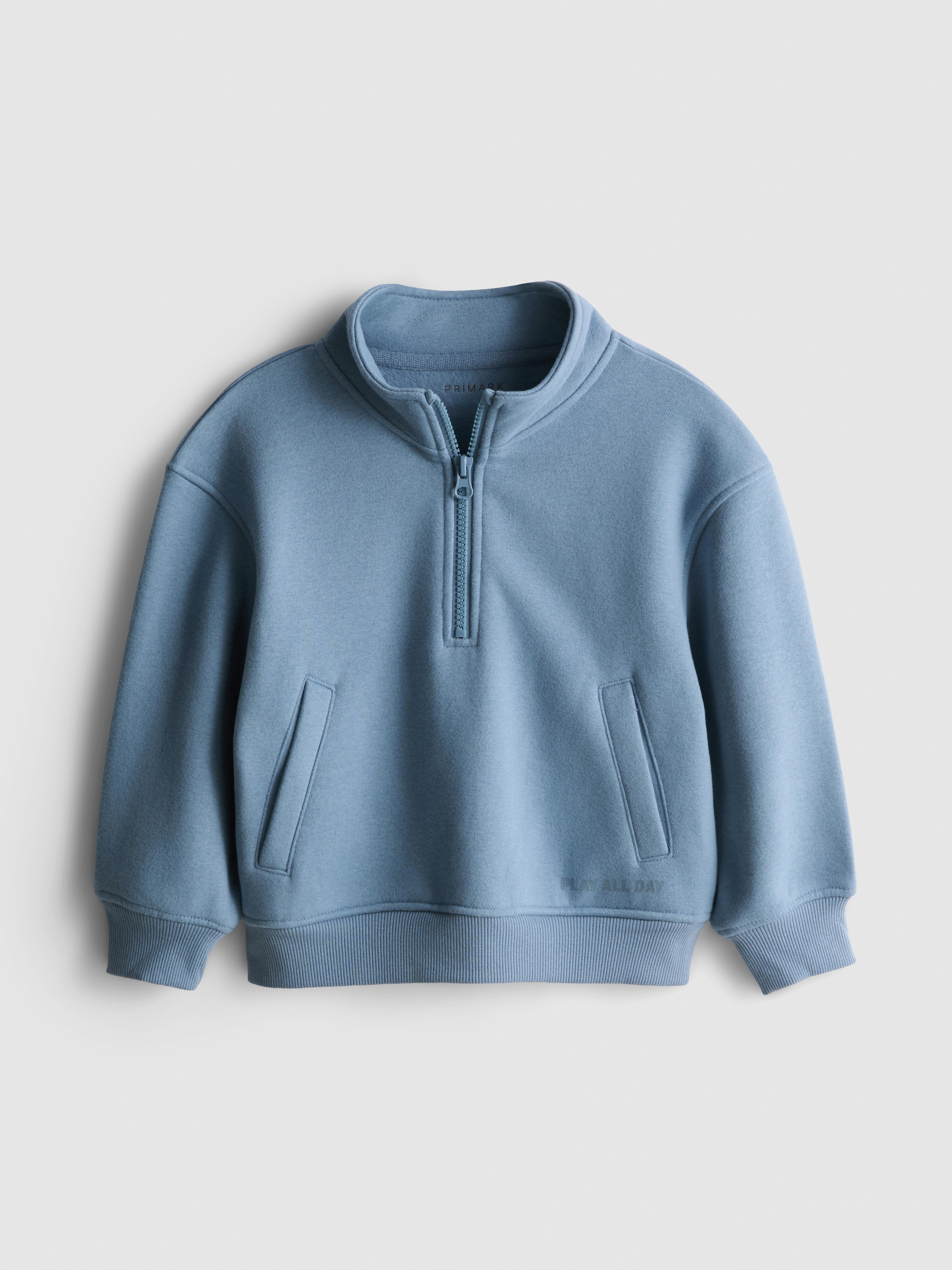 1-9yrs | Cotton Rich Half-Zip Sweatshirt