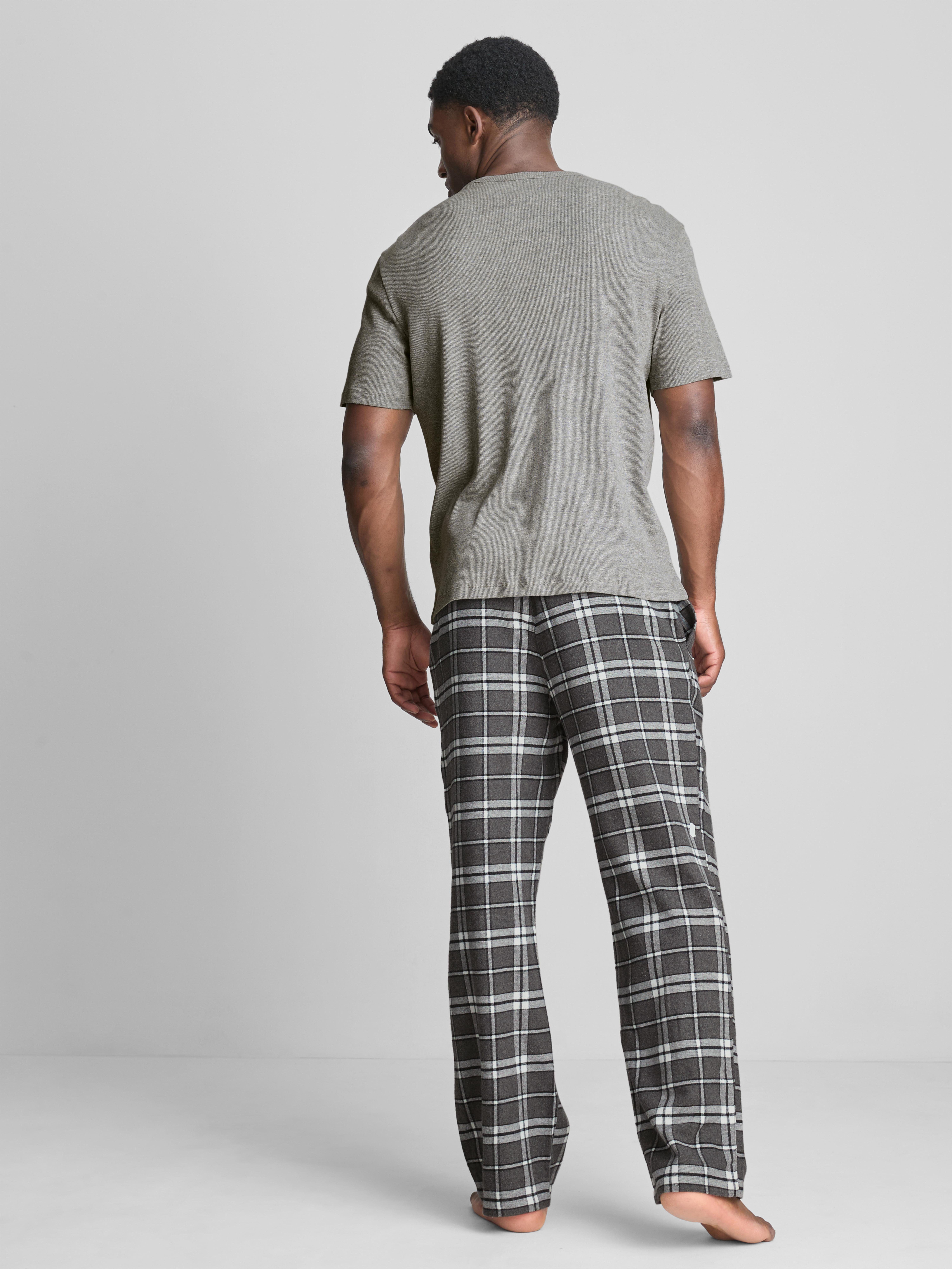 Pijama a cuadros con mucho algodón
