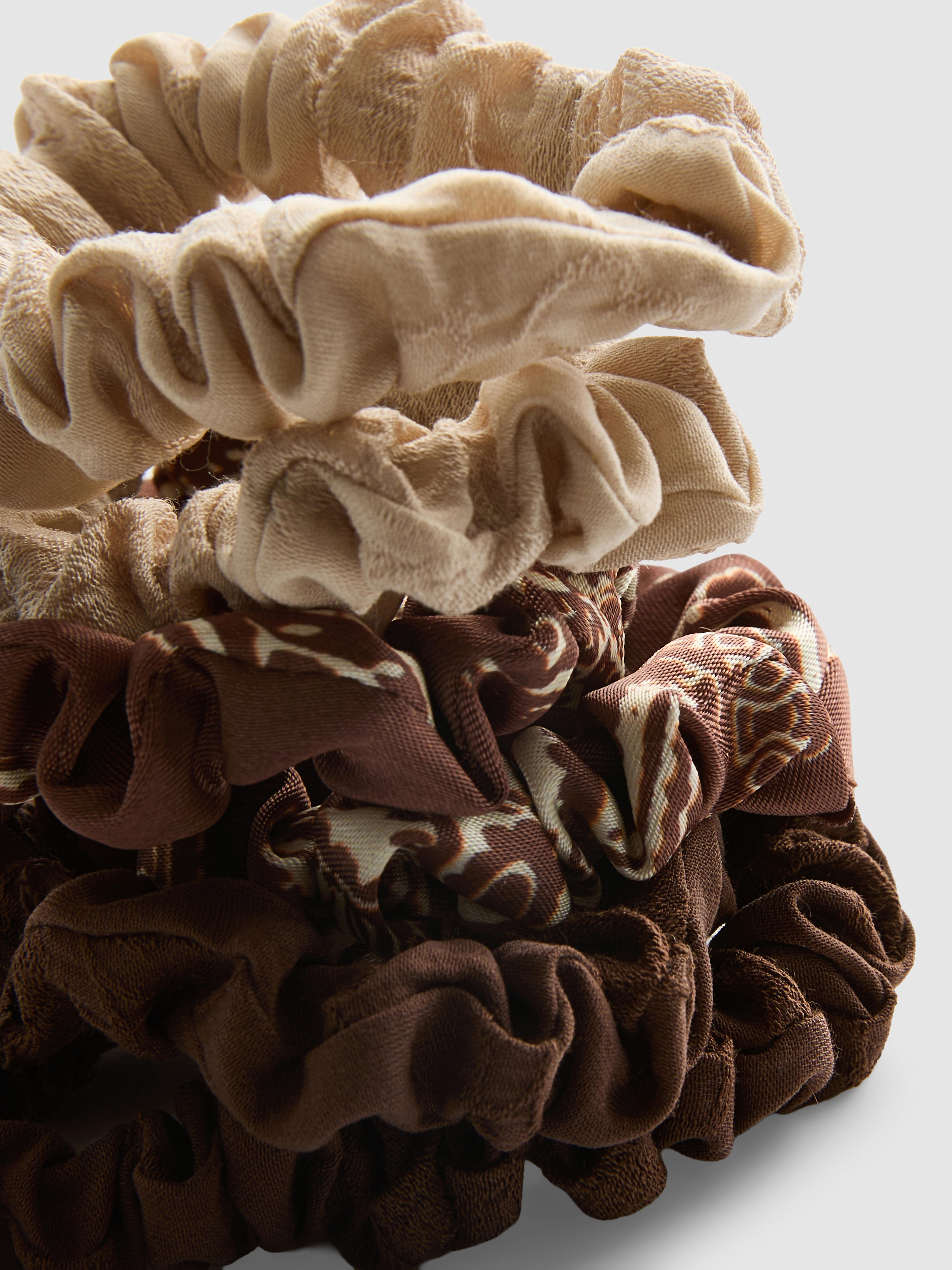Mini-scrunchies, set van 6