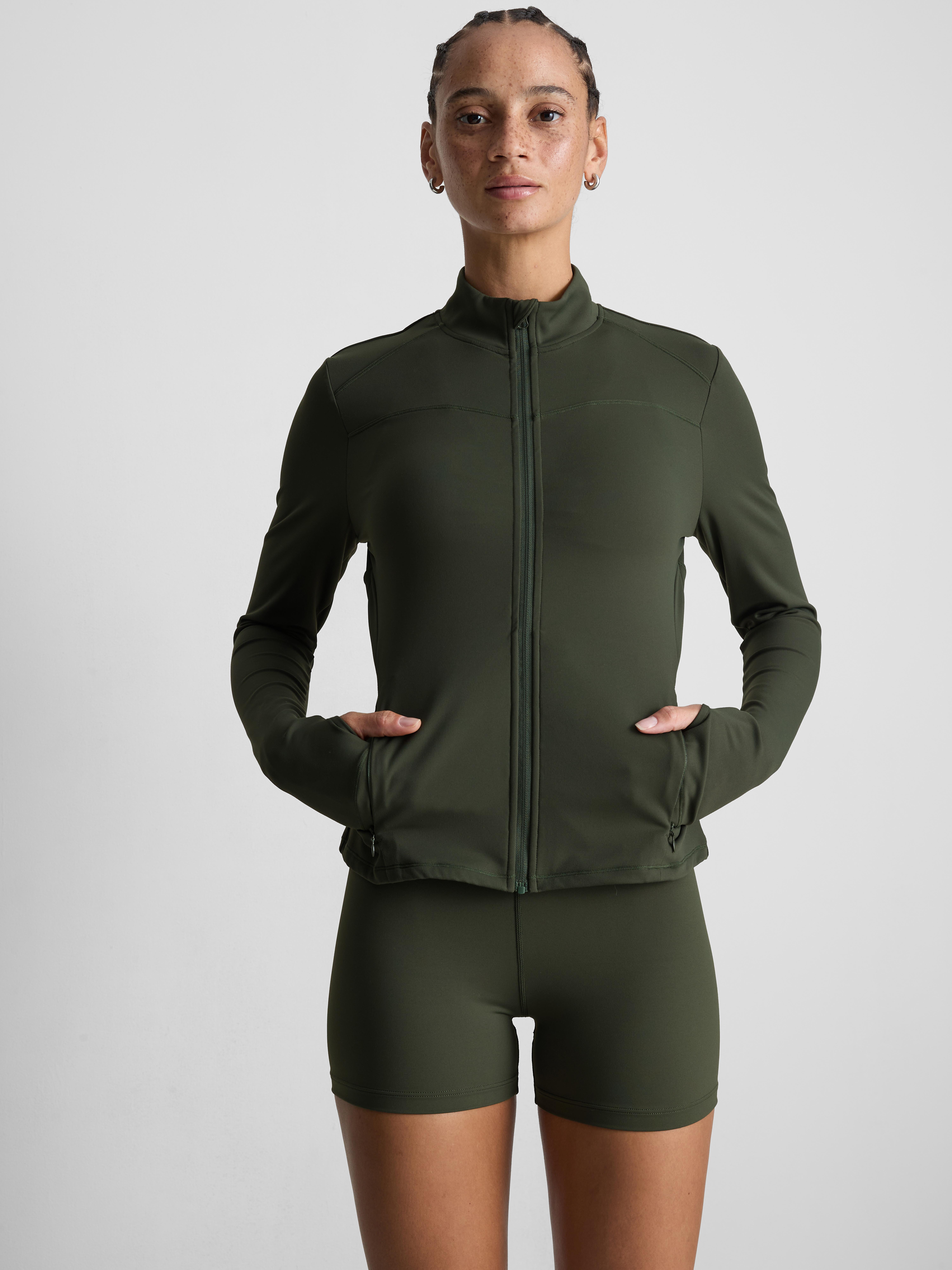 Buttery Soft Zip Through Active Jacket