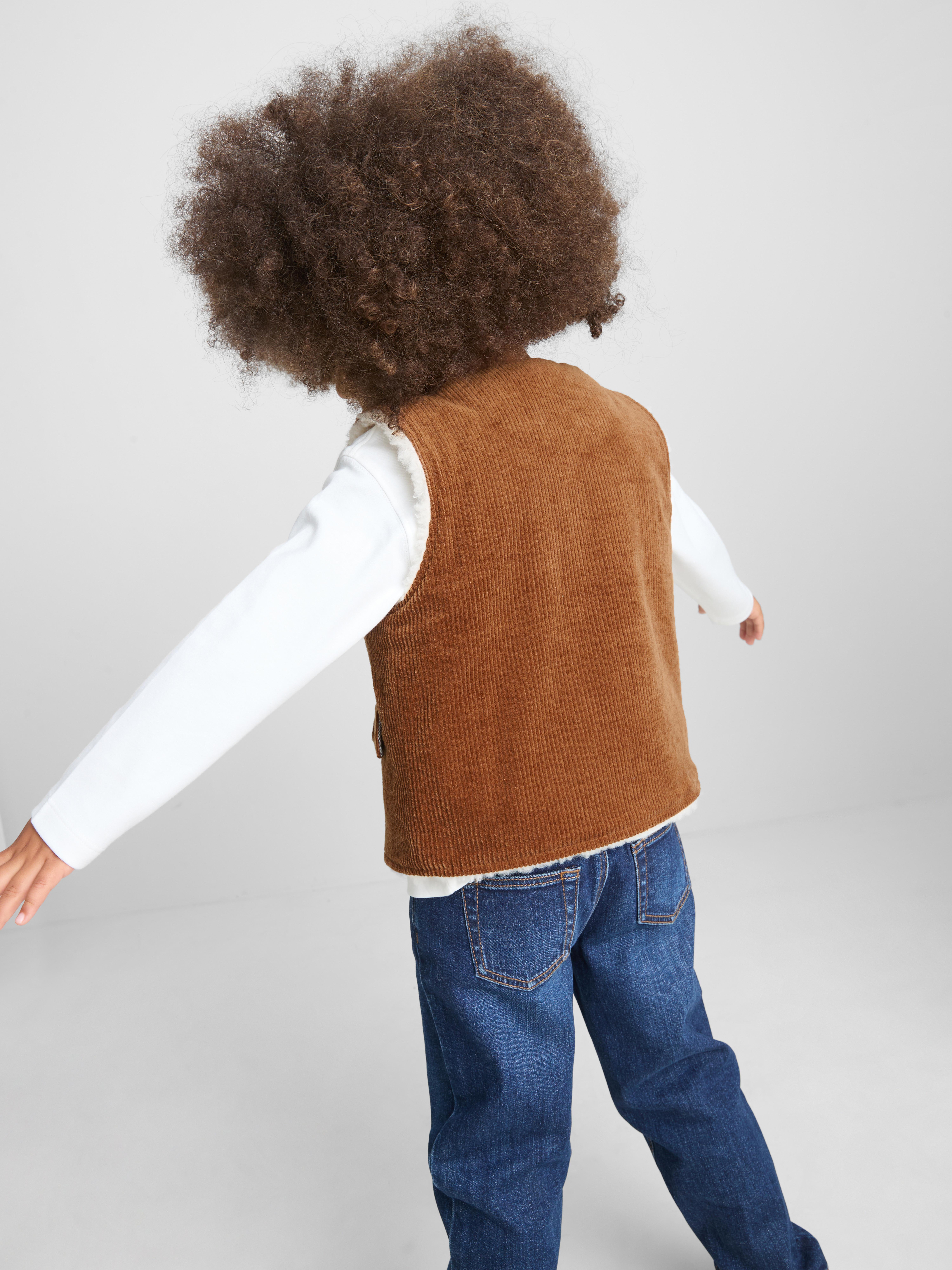 1-12yrs | The Edit Cotton-Rich Corduroy Vest