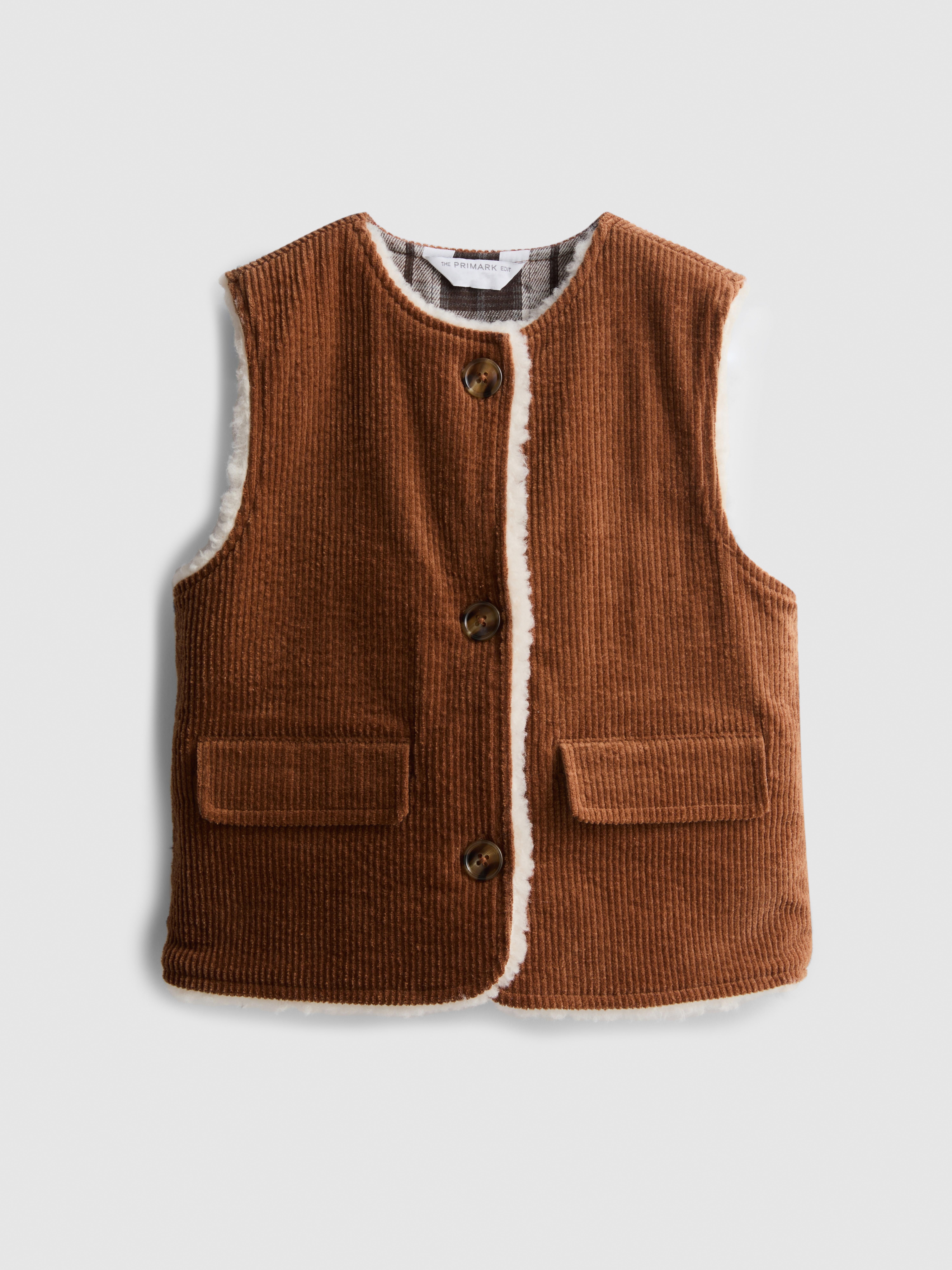 1-12yrs | The Edit Cotton-Rich Corduroy Vest