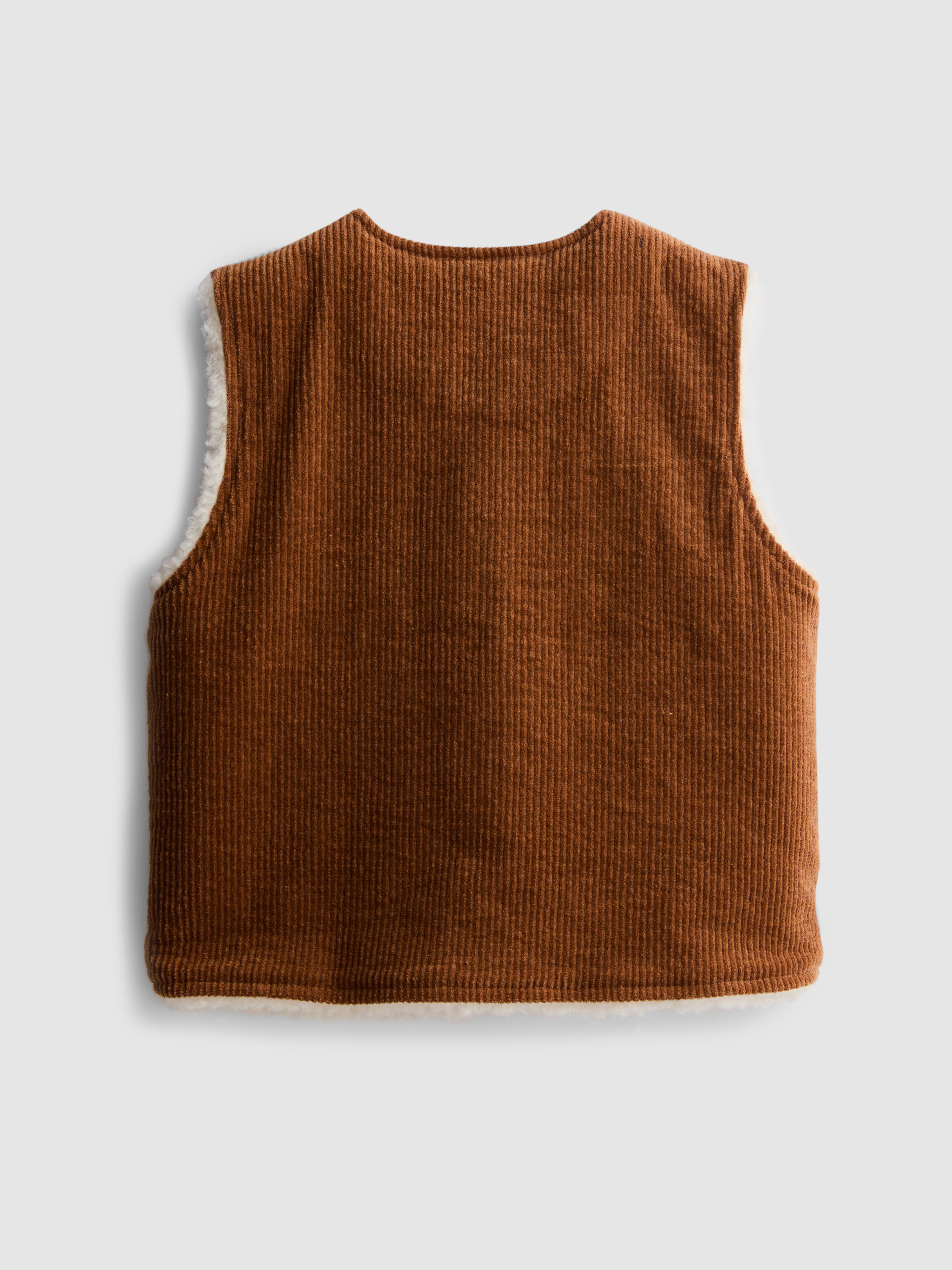 1-12yrs | The Edit Cotton-Rich Corduroy Vest