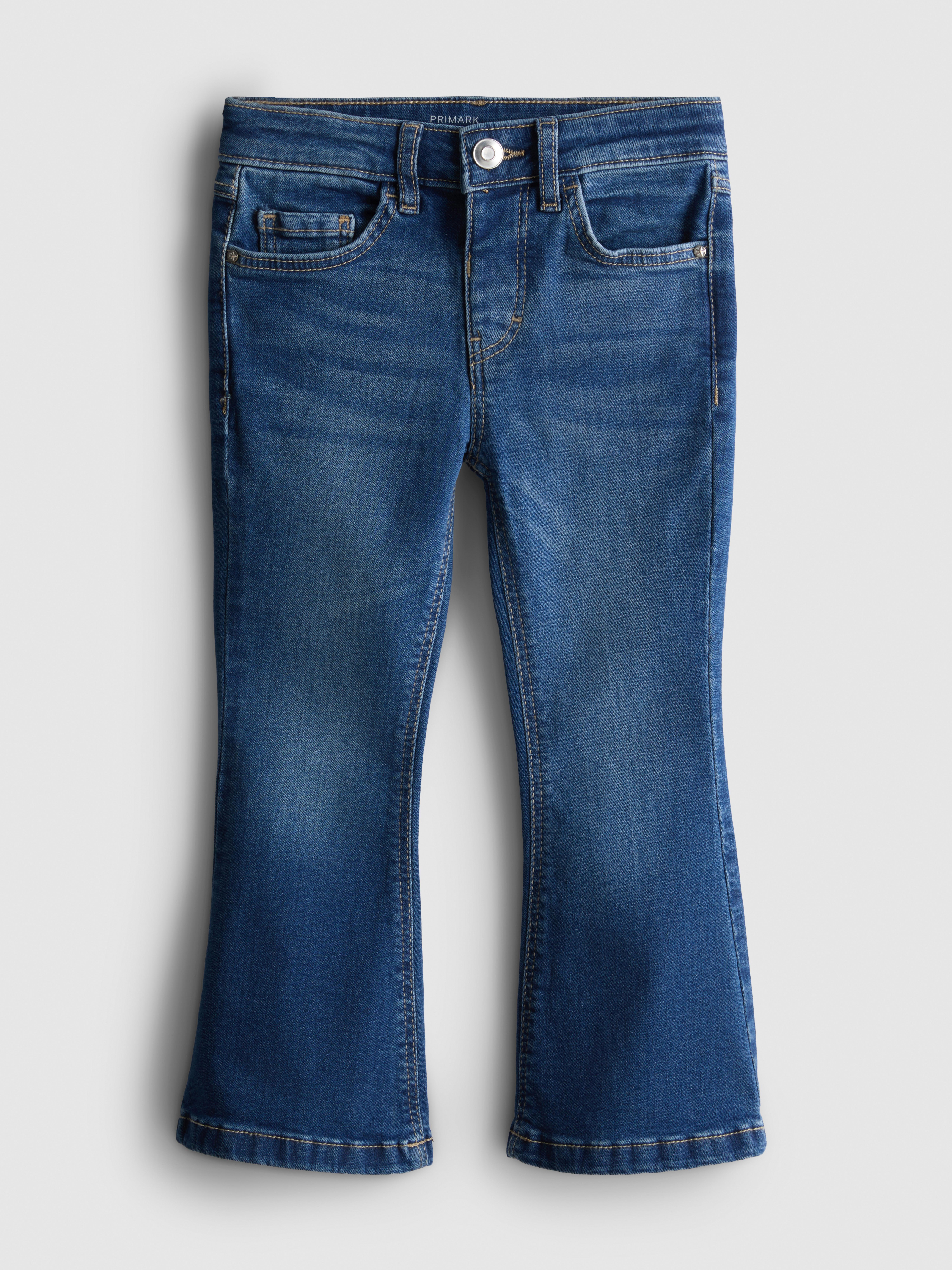 1-9yrs | Cotton-Rich Heart Pocket Flare Jeans