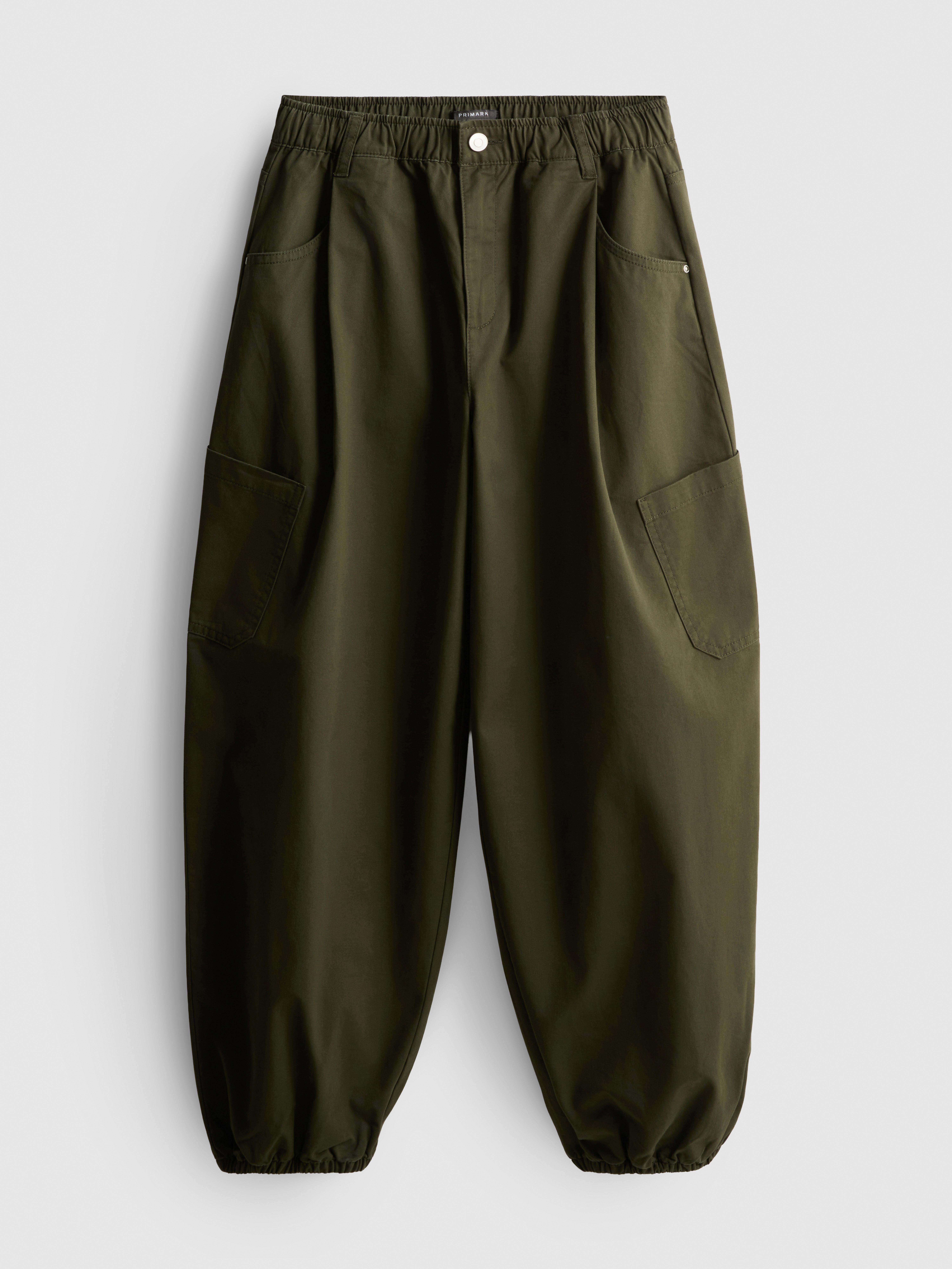 7-15yrs | Barrel Leg Trousers