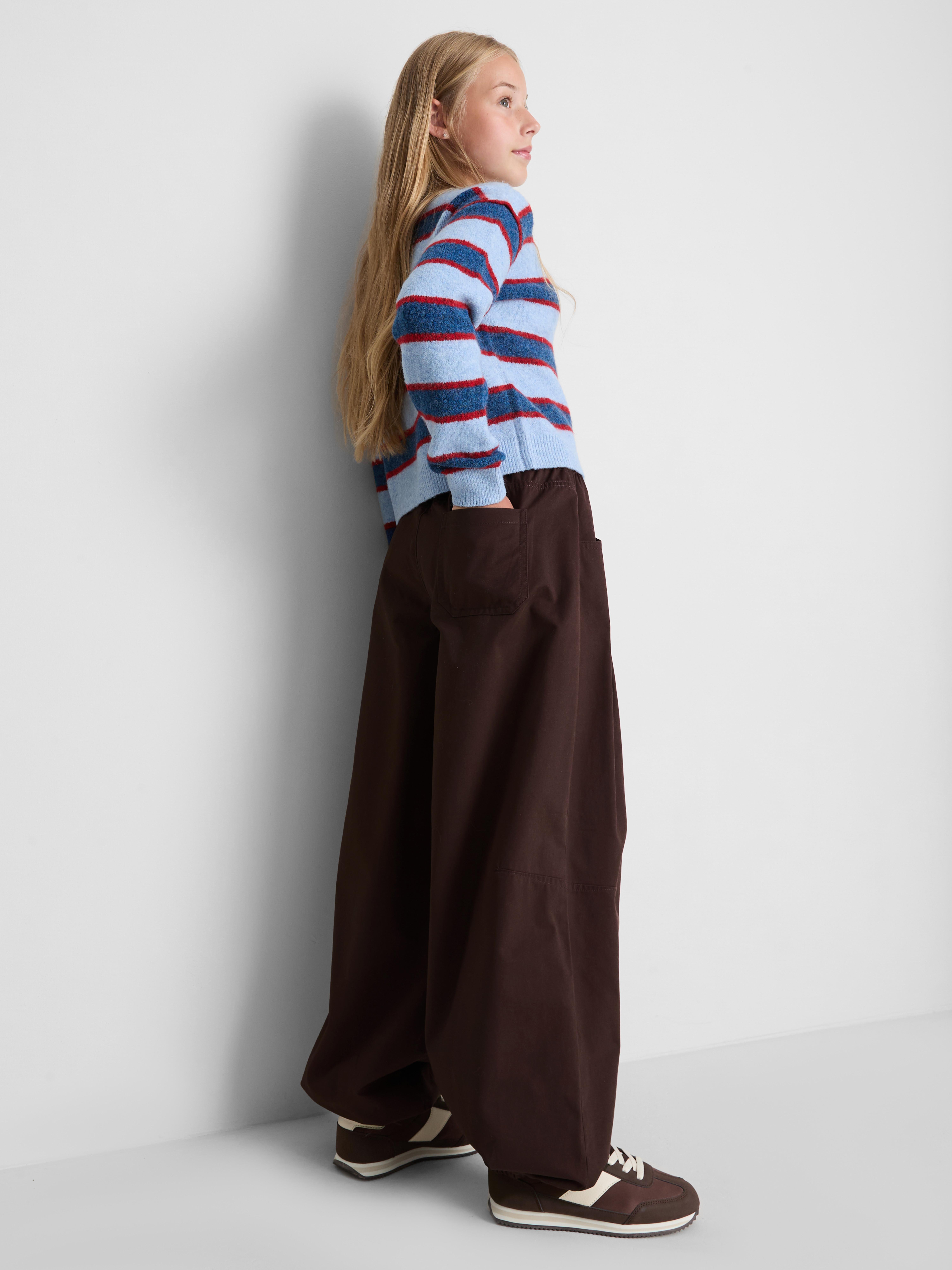 7-15yrs | Barrel-Leg Pants