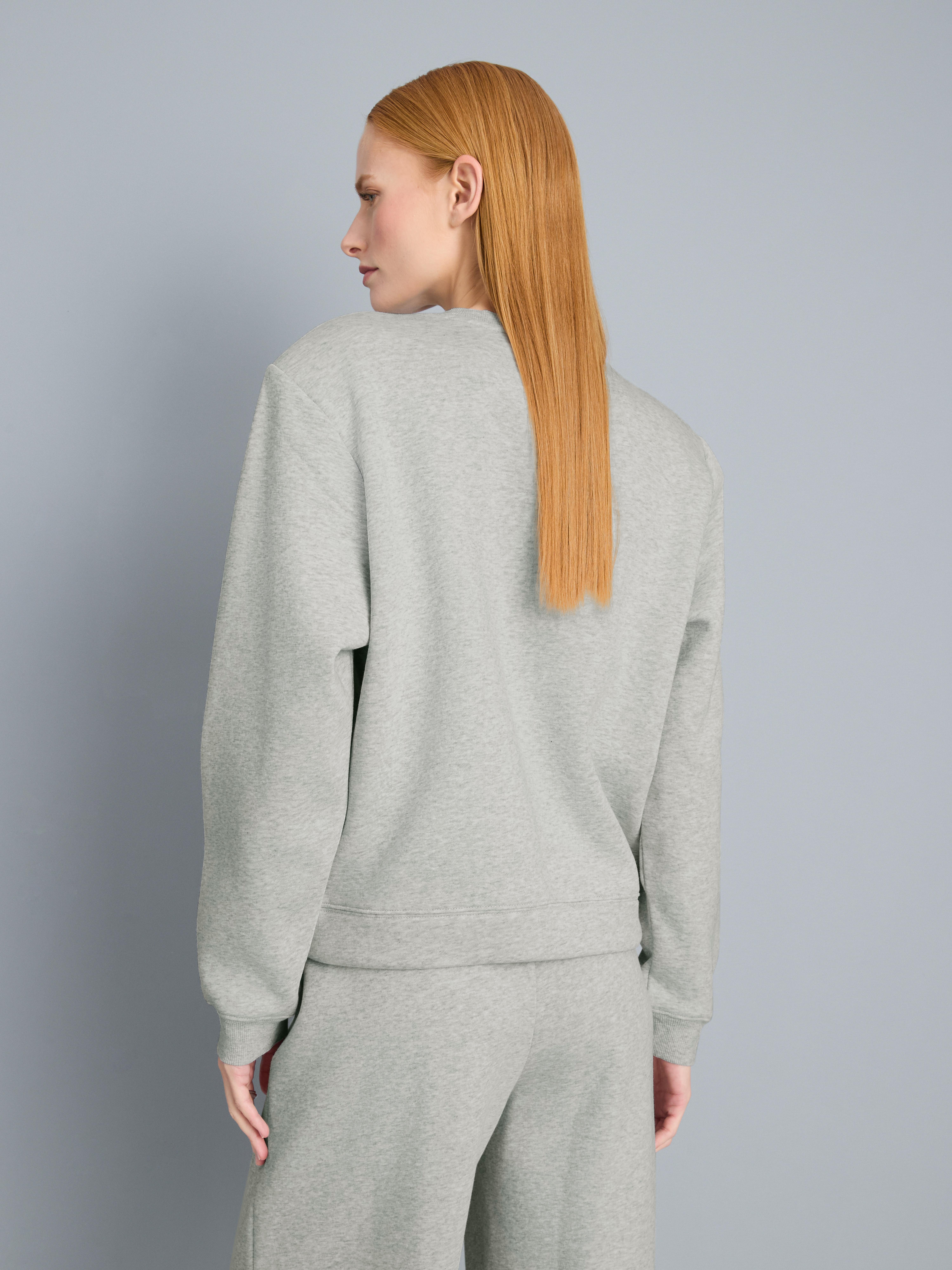 Cotton Rich Shoulder Pad Sweatshirt