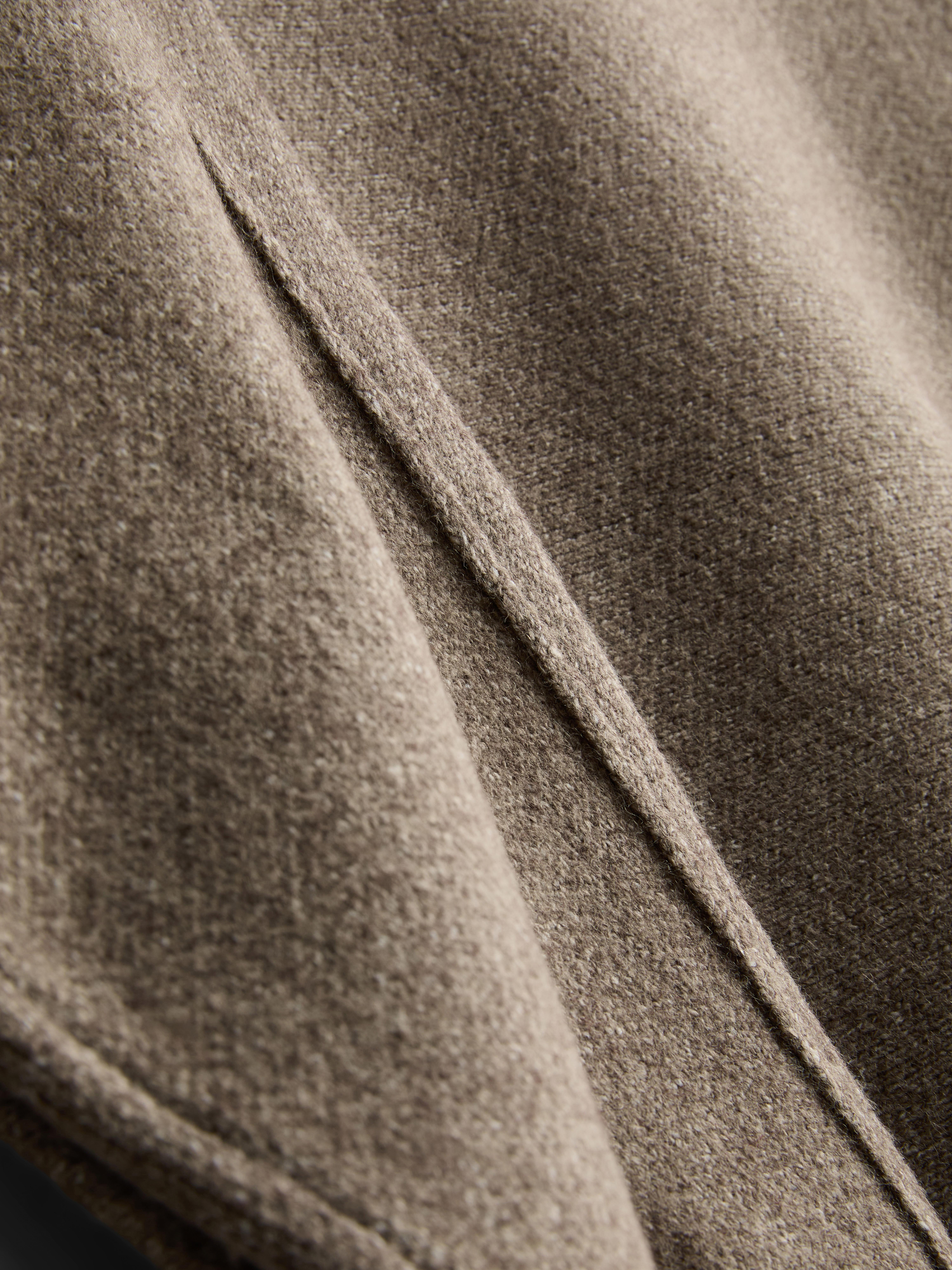 Gebreide oversized cocoontrui