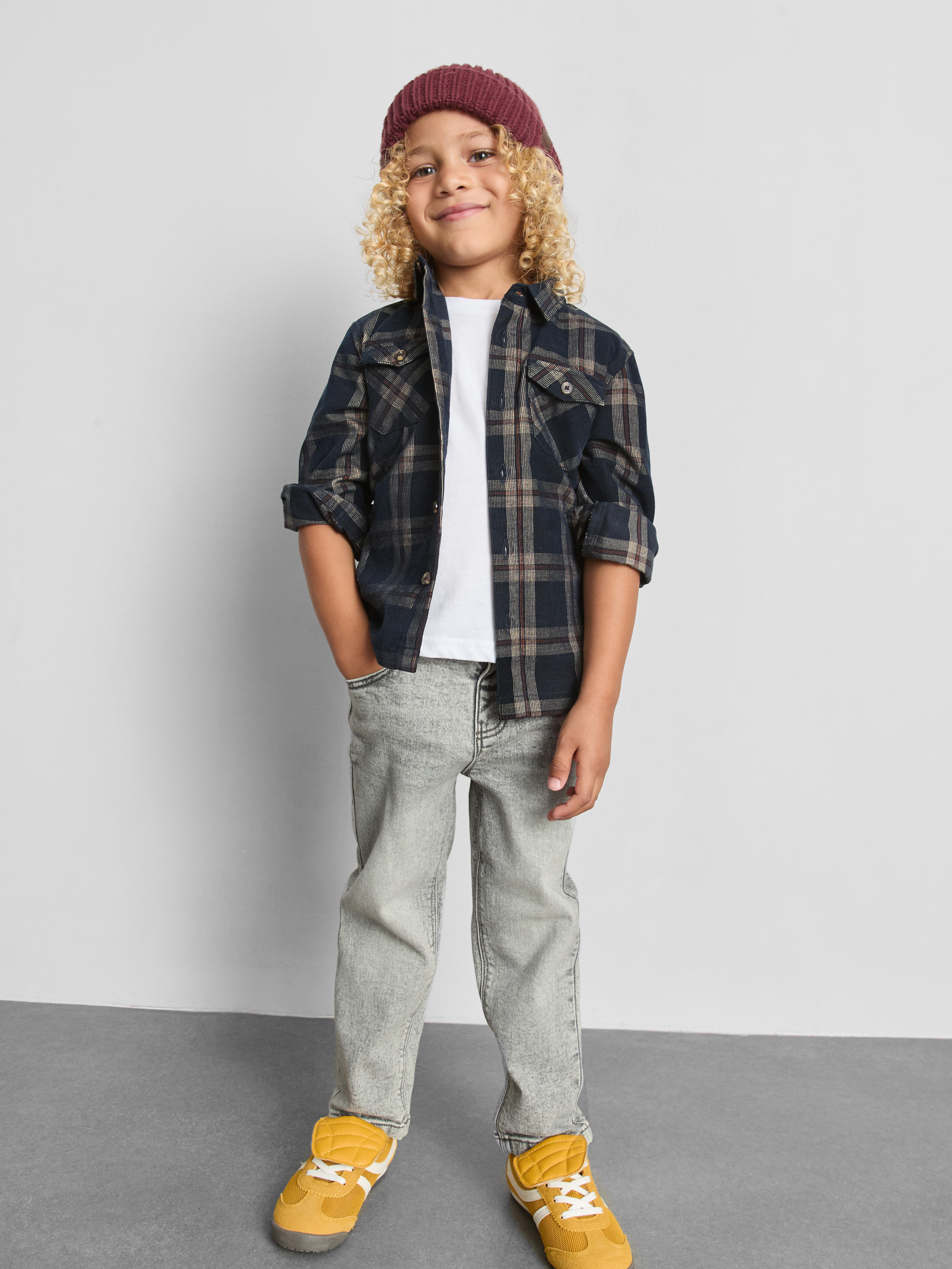 1-9yrs | Cotton-Rich Straight-Leg Jeans