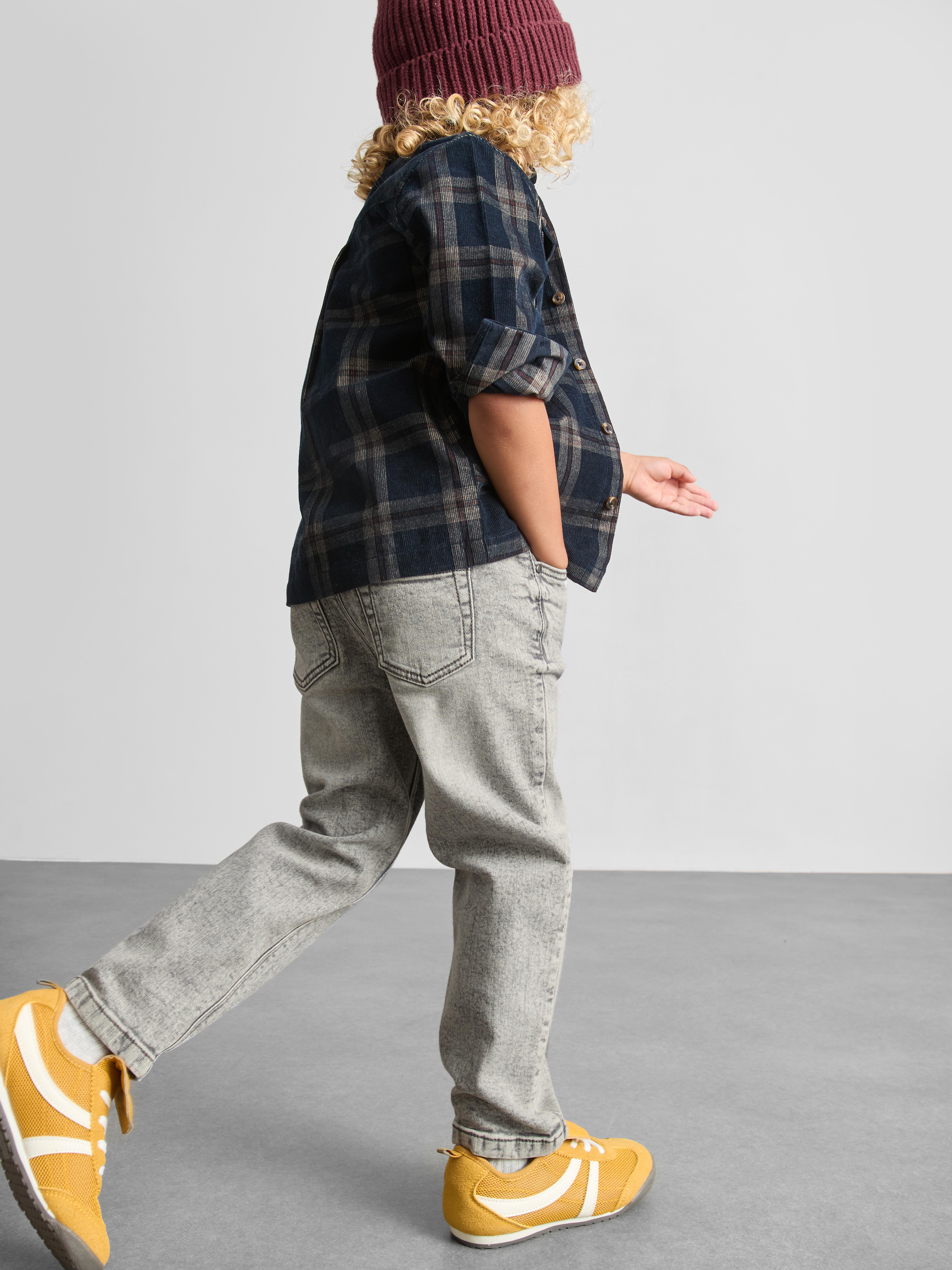 1-9yrs | Cotton-Rich Straight-Leg Jeans