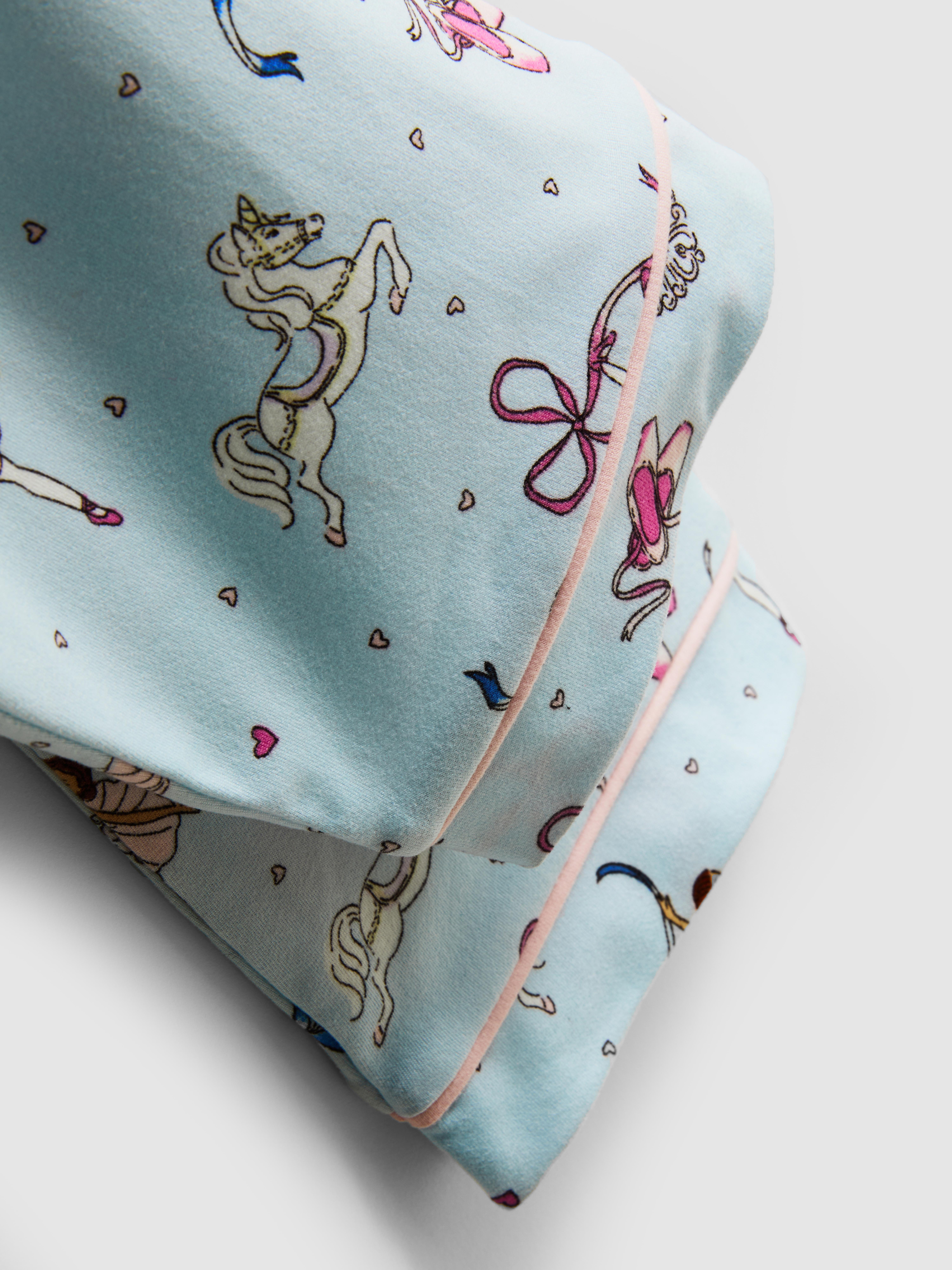 1–9 ans | Pyjama chemise à motif fête foraine