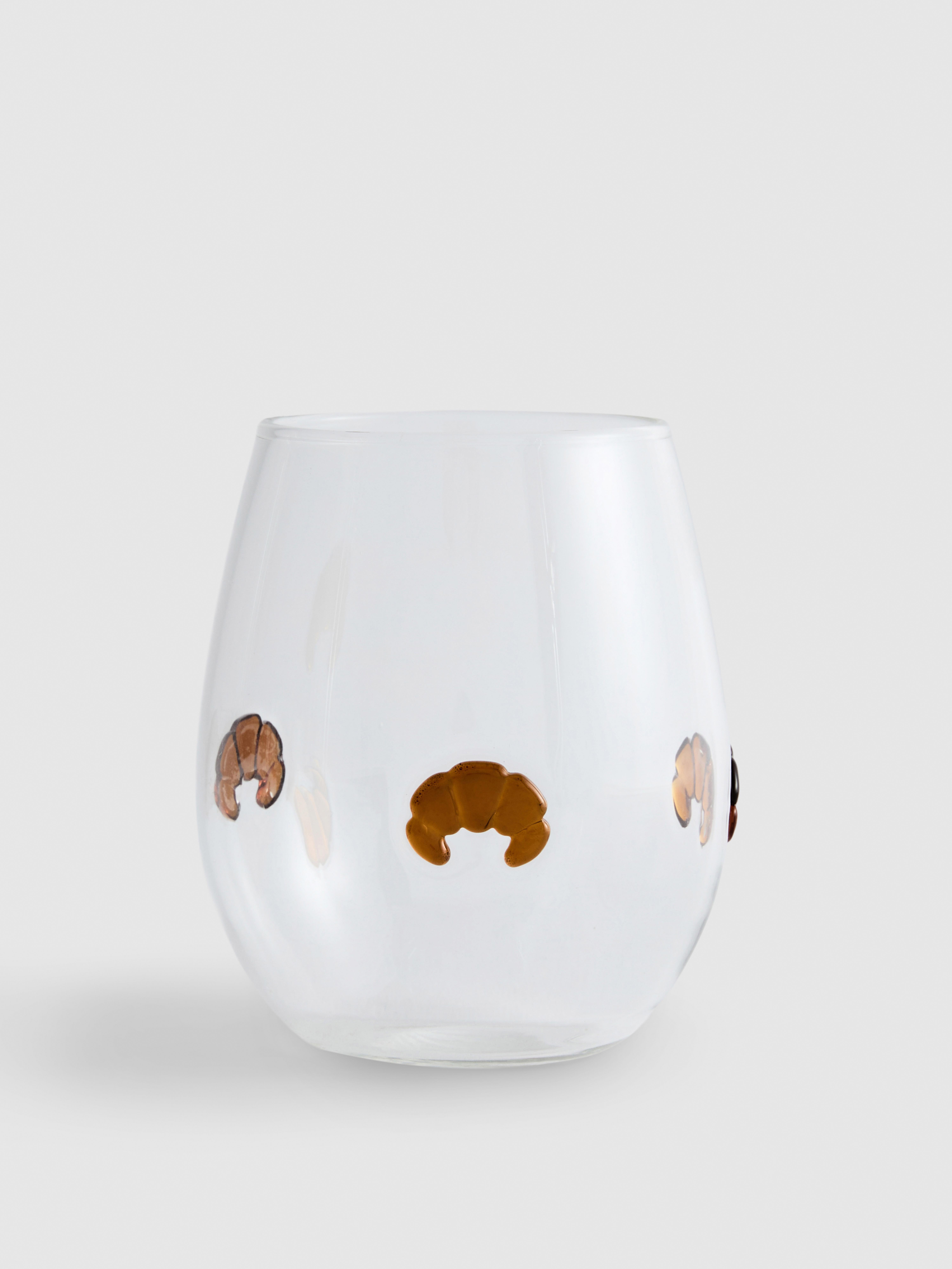 Vaso redondo con diseño de fantasía