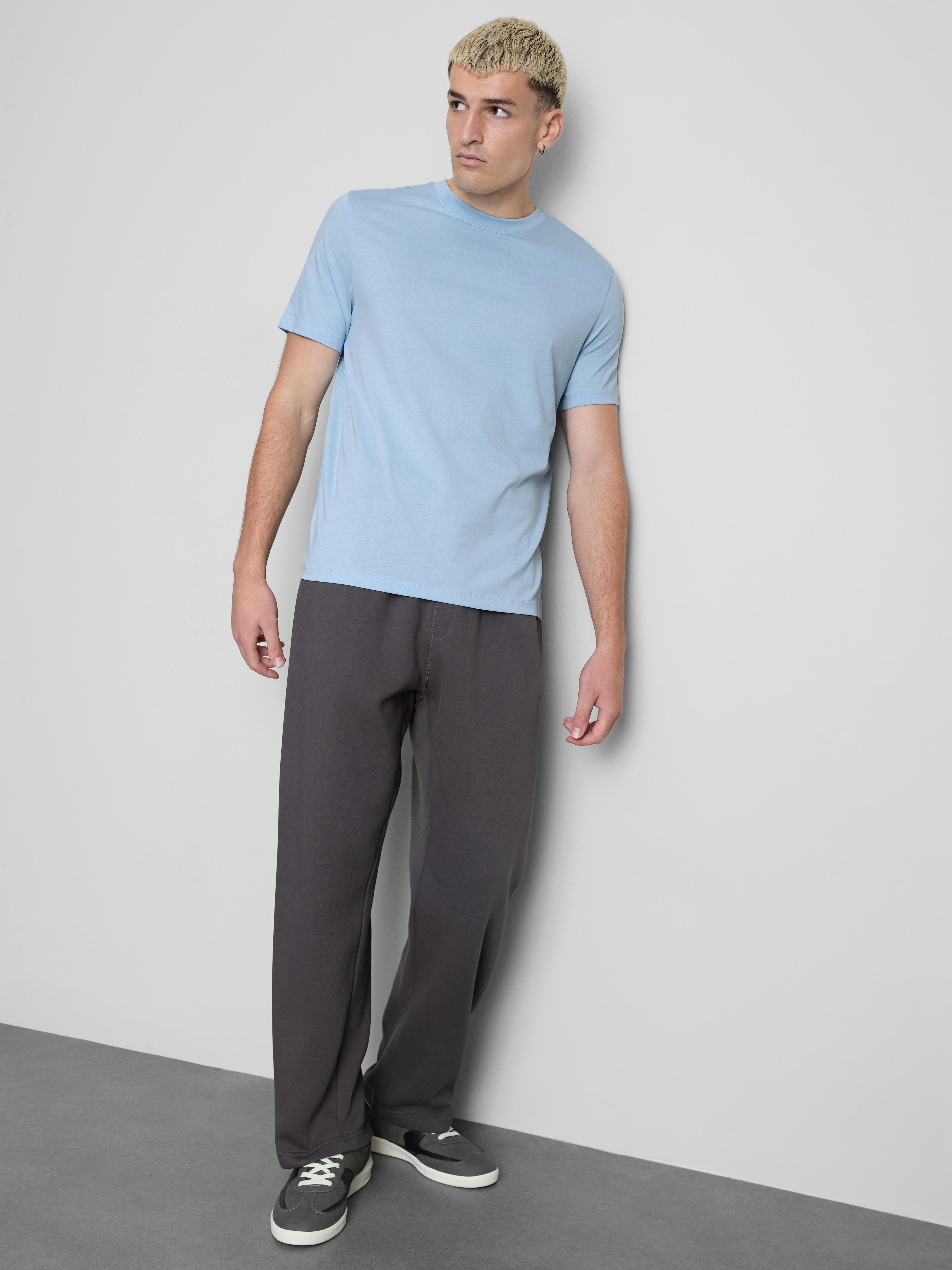 Pure Cotton Crewneck T-Shirt