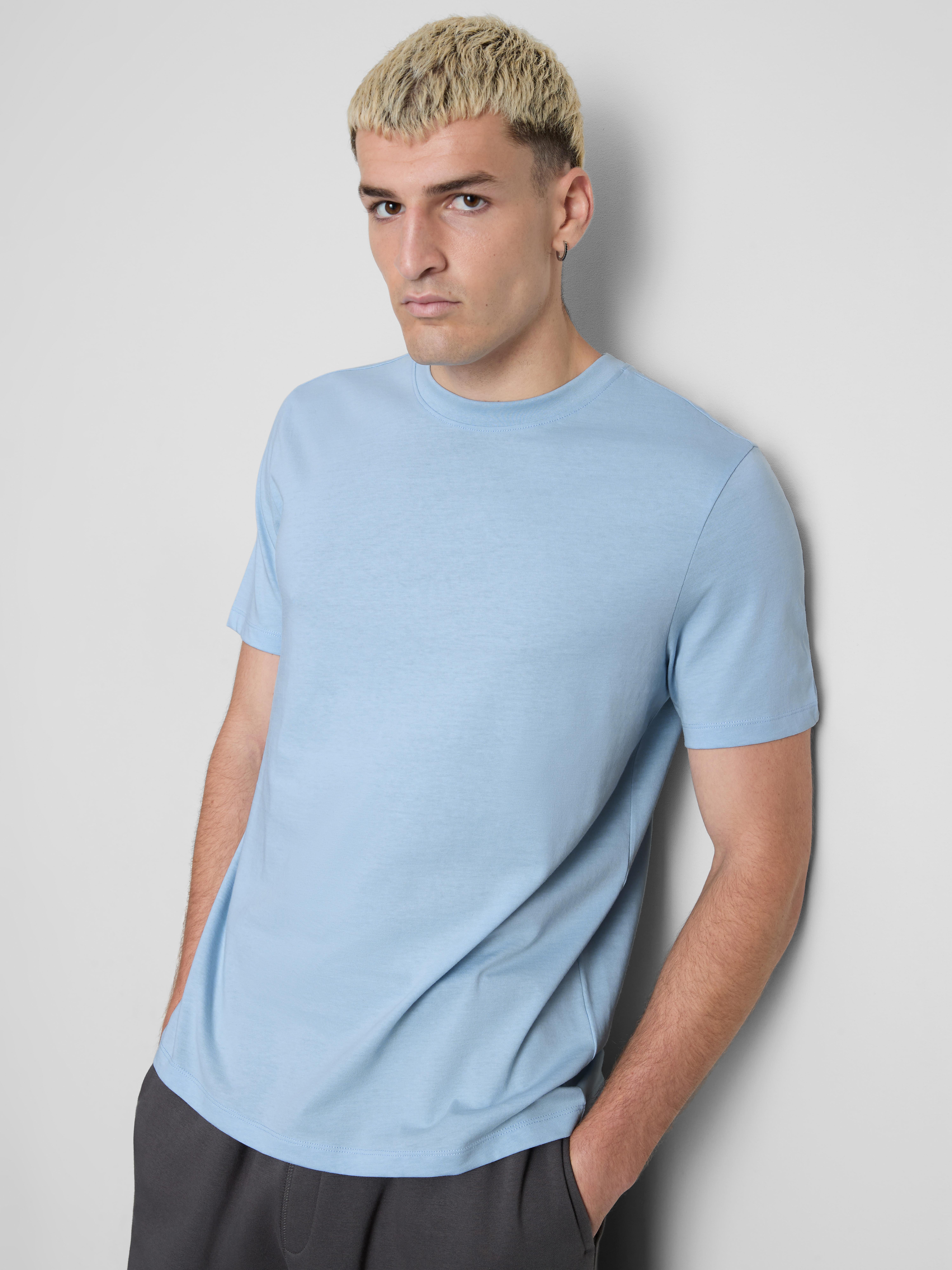 Pure Cotton Crewneck T-Shirt