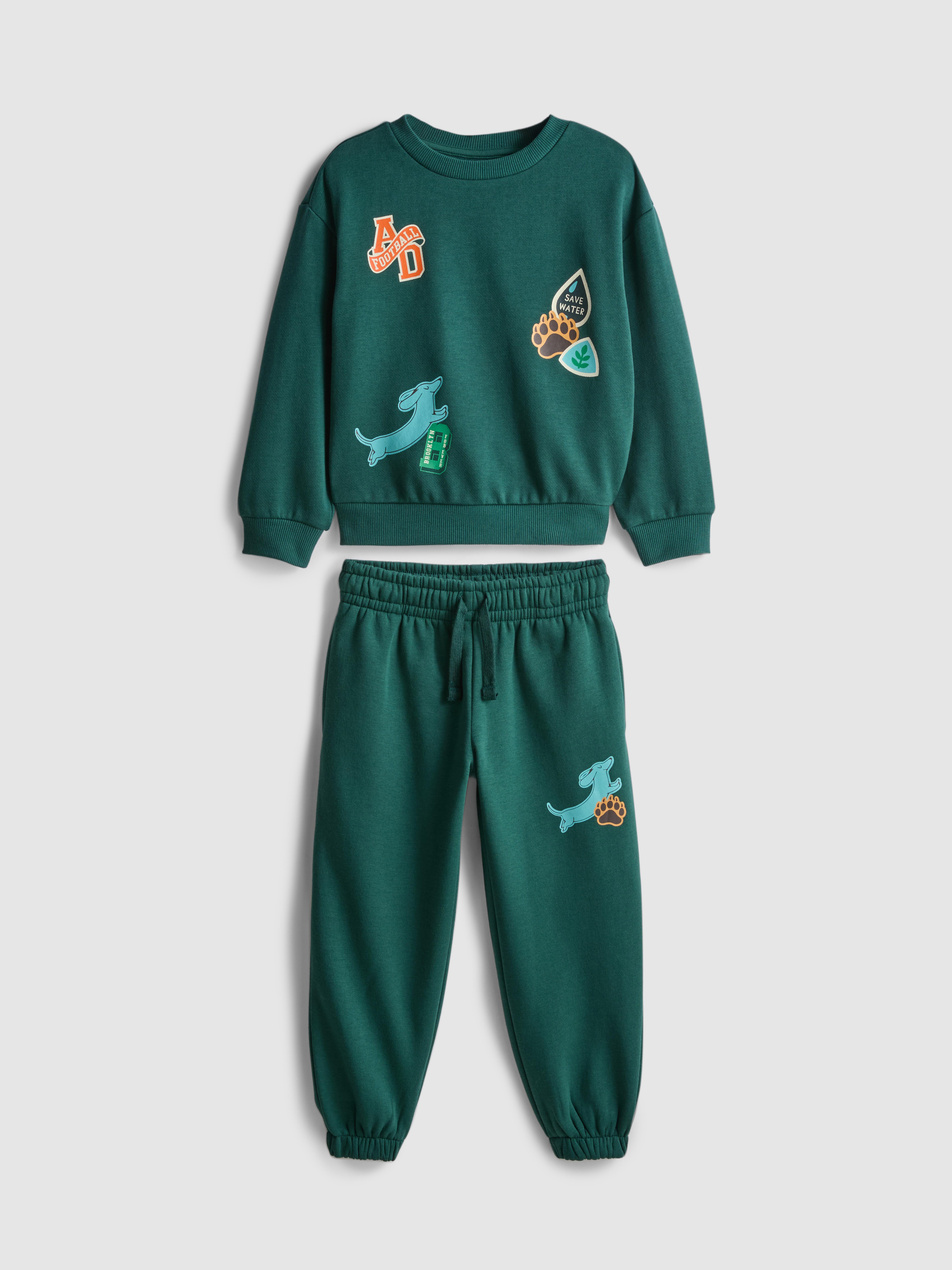 1-9yrs | Cotton-Rich Sweatshirt and Joggers Set