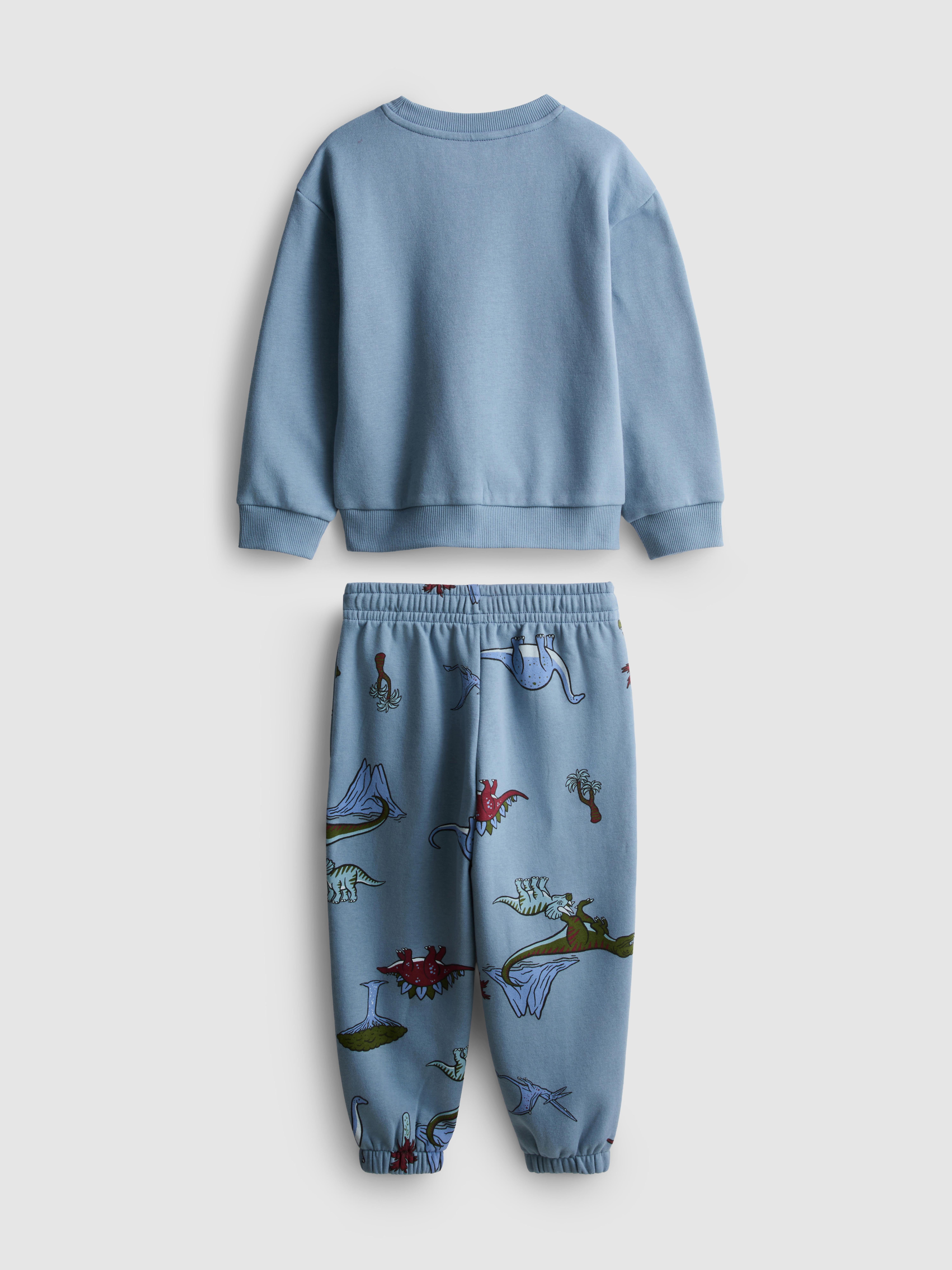 Boys Charcoal 1-9yrs | Cotton Rich Sweatshirt and Joggers Set | Primark