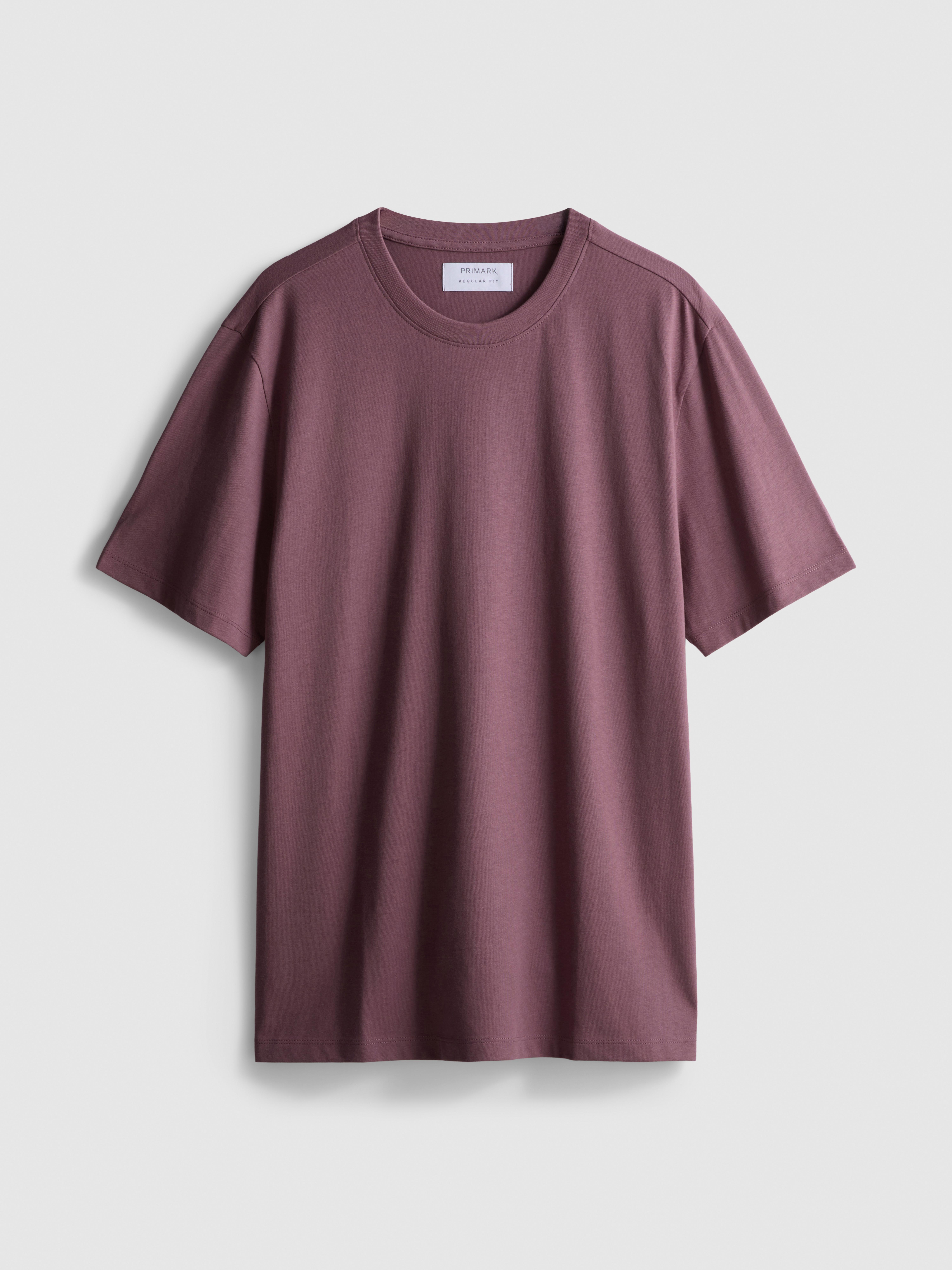 Tricou din bumbac pur cu croială clasică