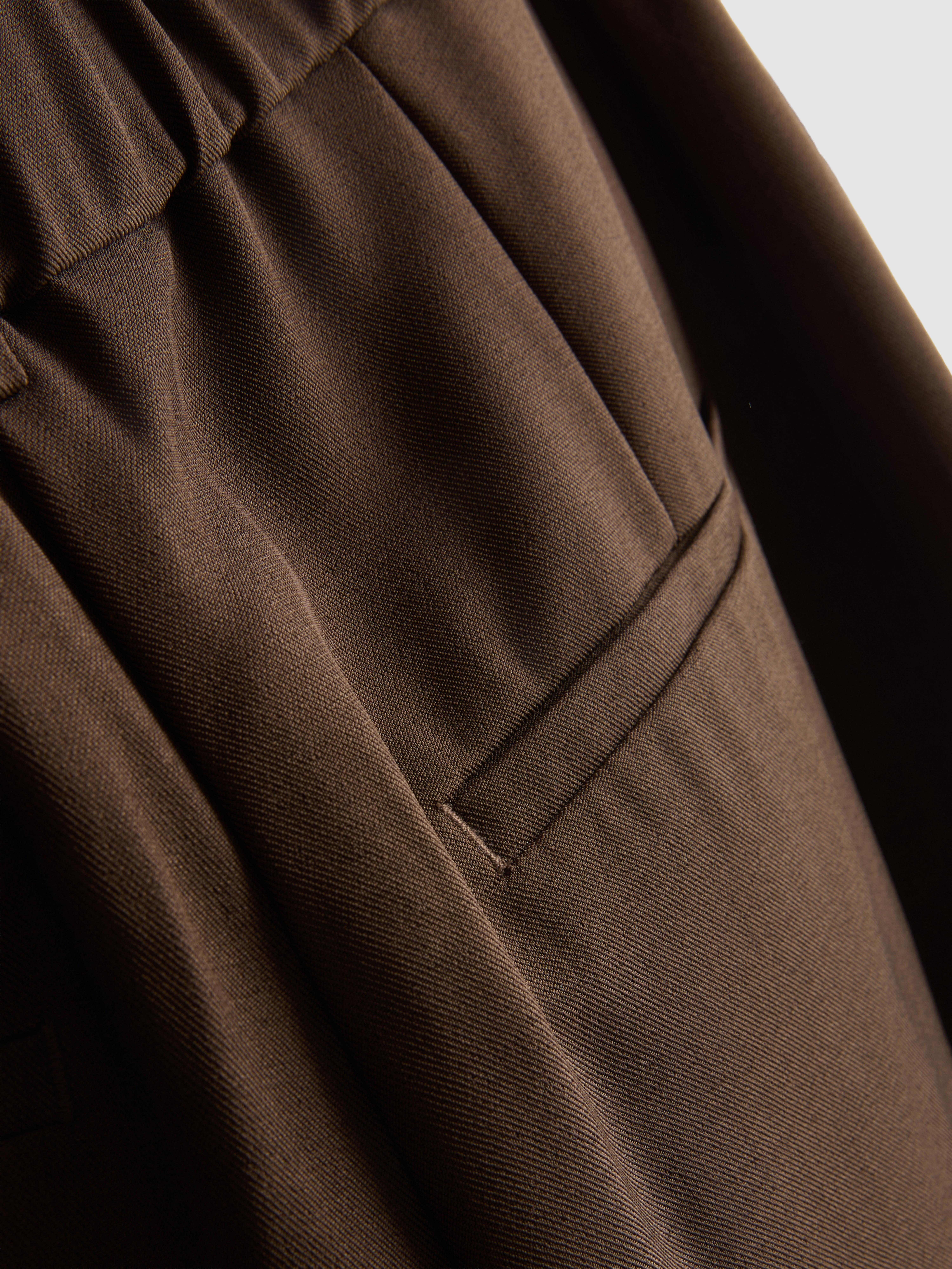 High Waisted Pleated Wide Leg Pants