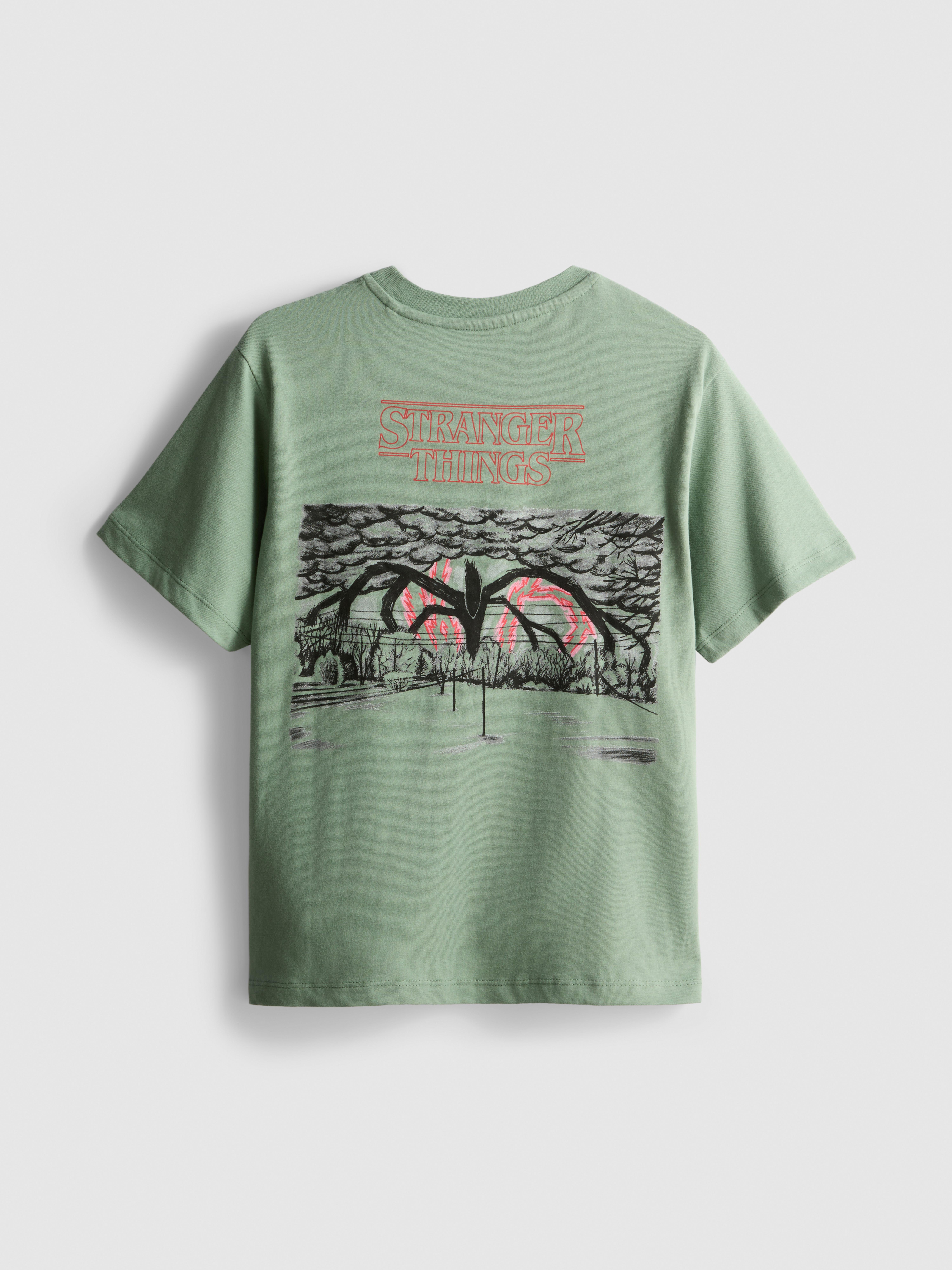 7-15 anos | T-shirt Stranger Things Upside Down