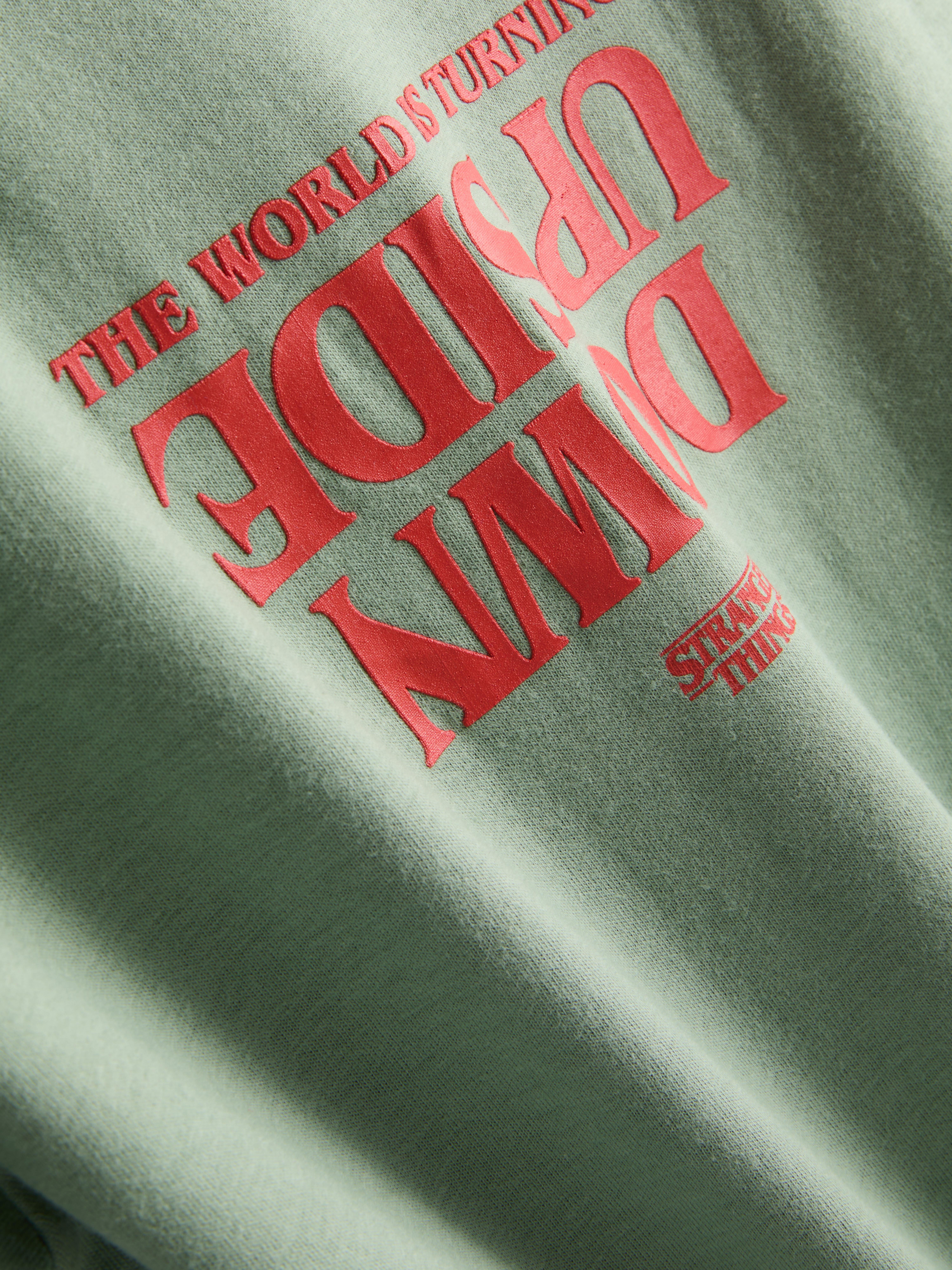 7-15 anos | T-shirt Stranger Things Upside Down