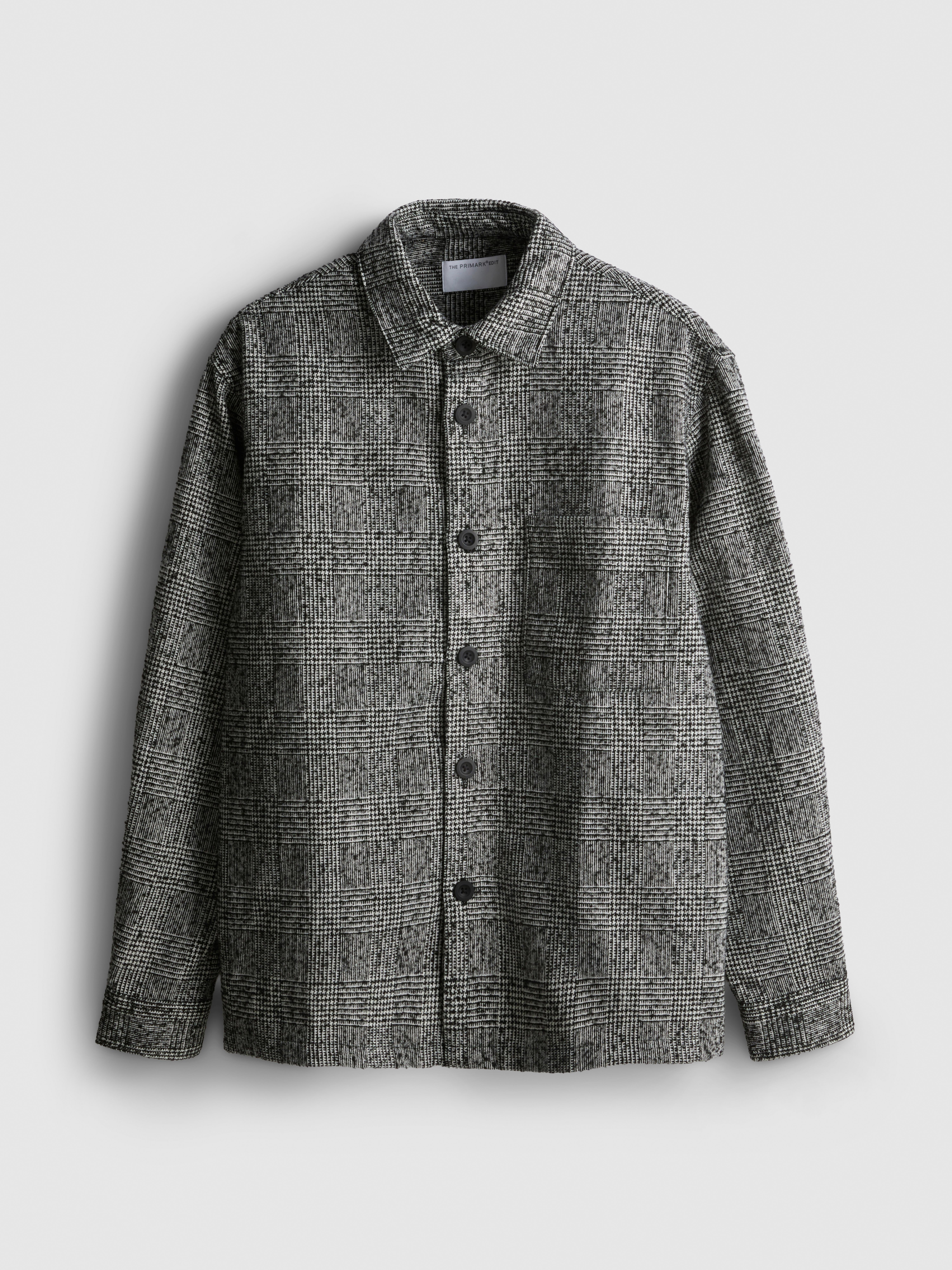 The Edit Check Overshirt