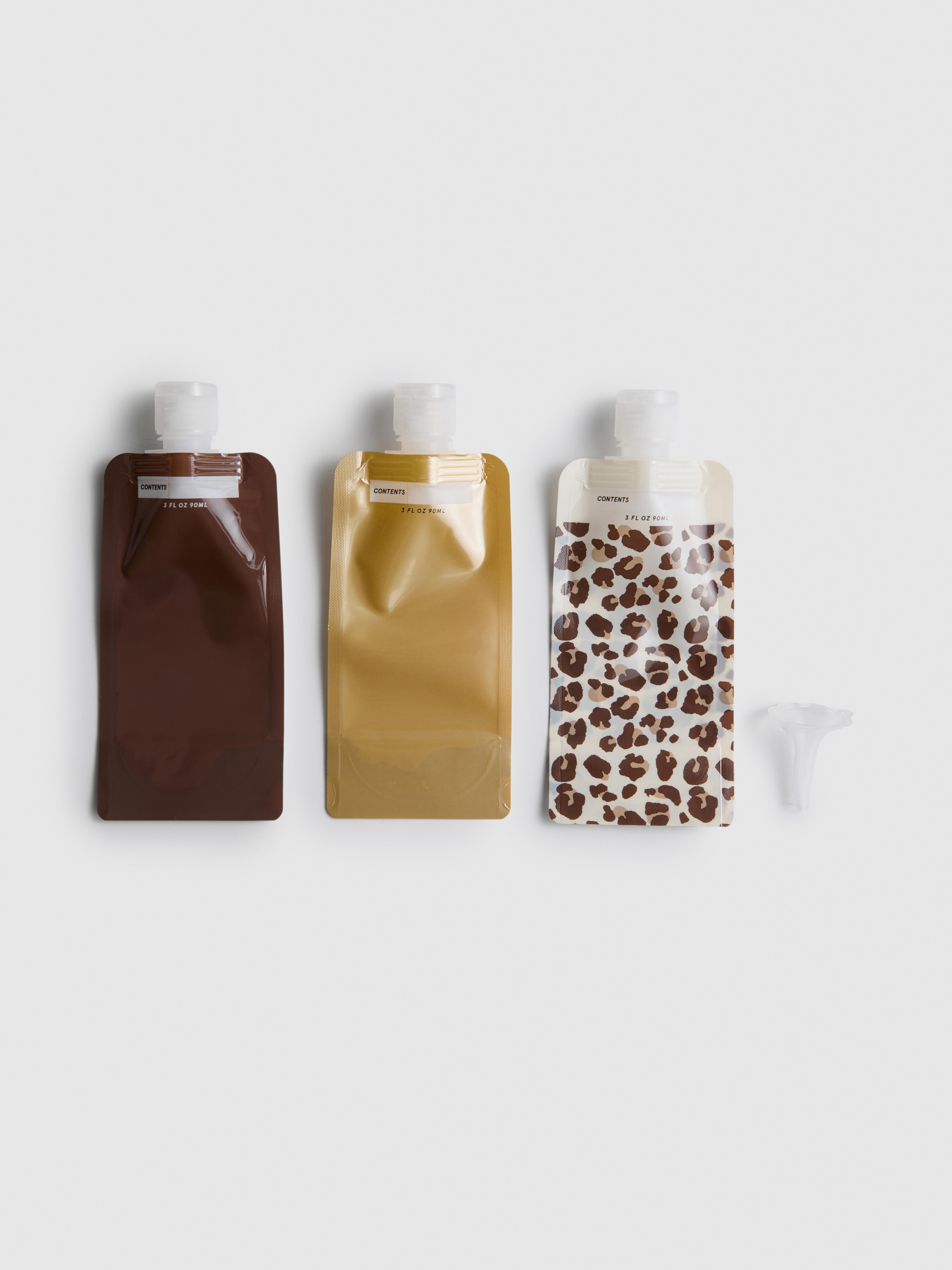 PS... 3pk Reusable Travel Pouches