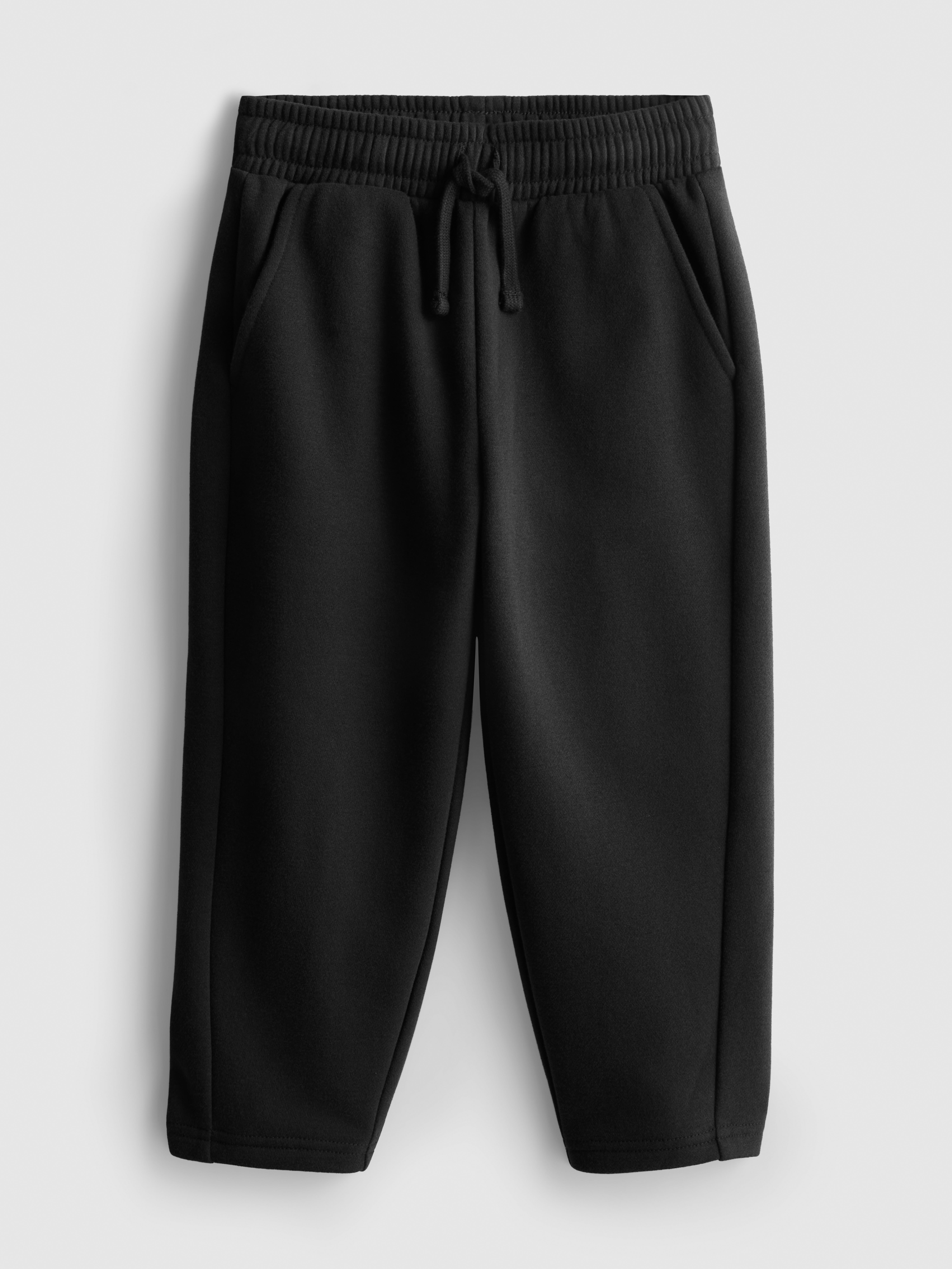 1-9 años | Joggers ricos en algodón Negro