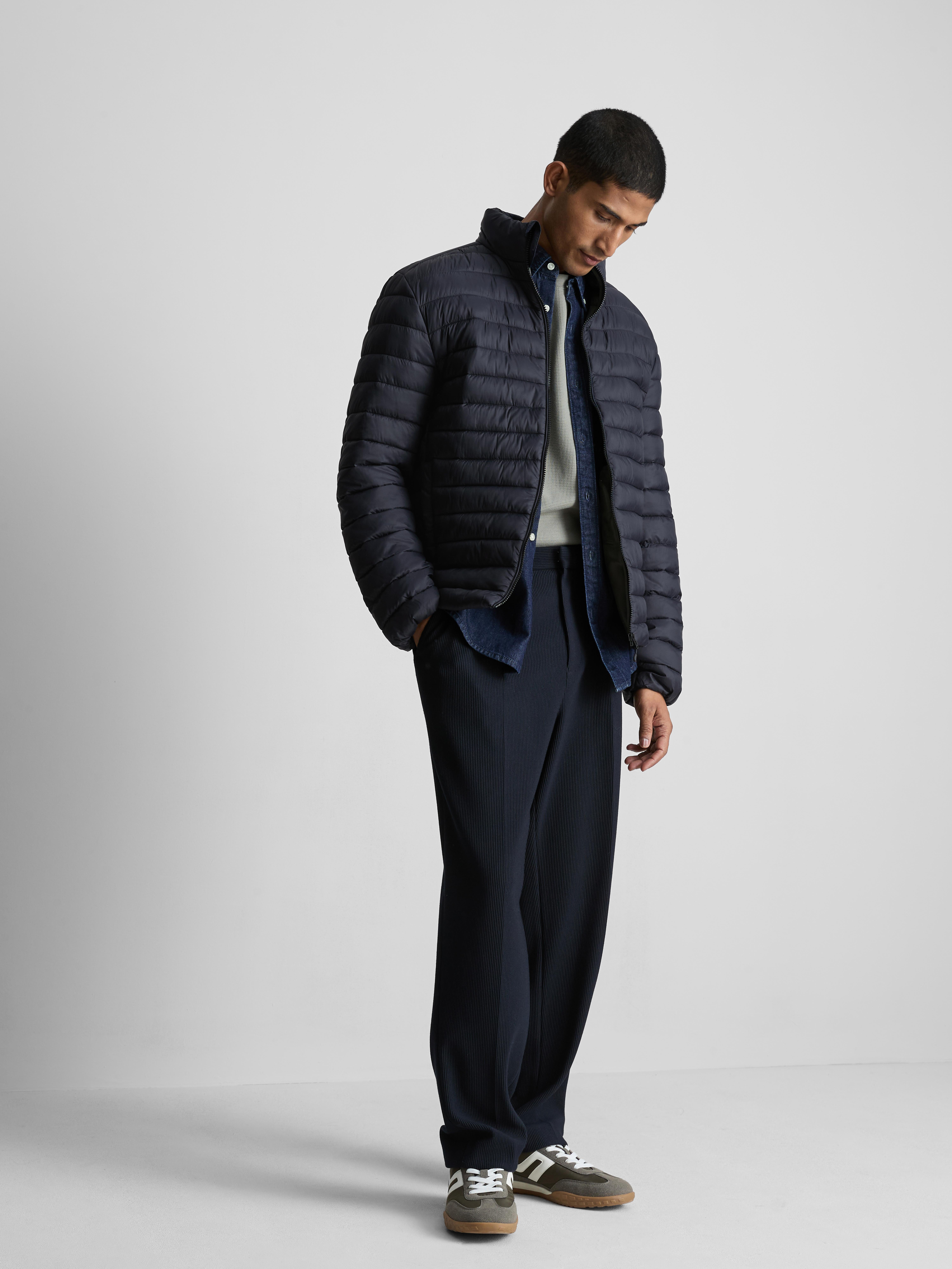 Funnel Neck Puffer Jacket