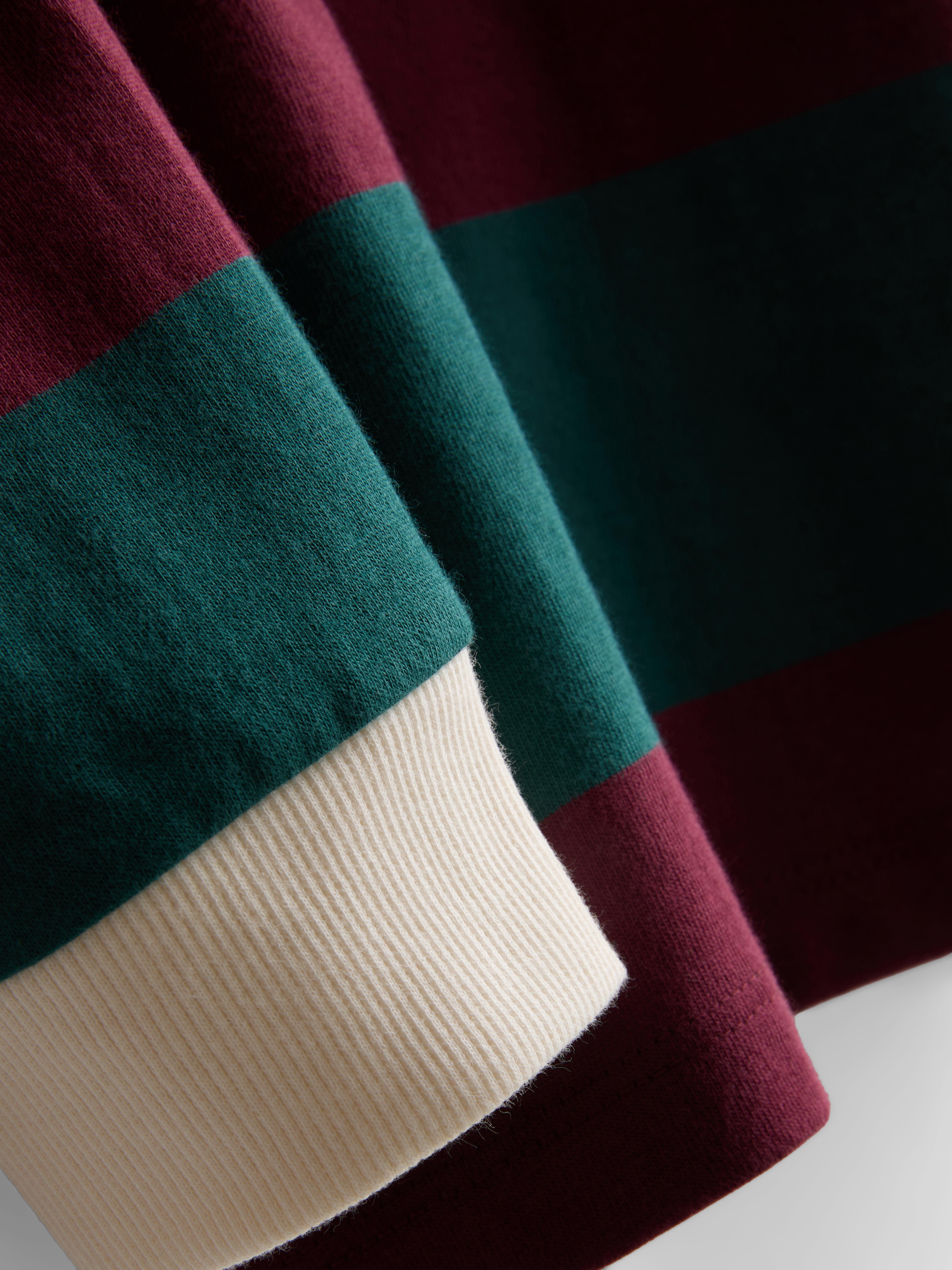 1-9yrs | Cotton Rich Stripe Rugby Shirt