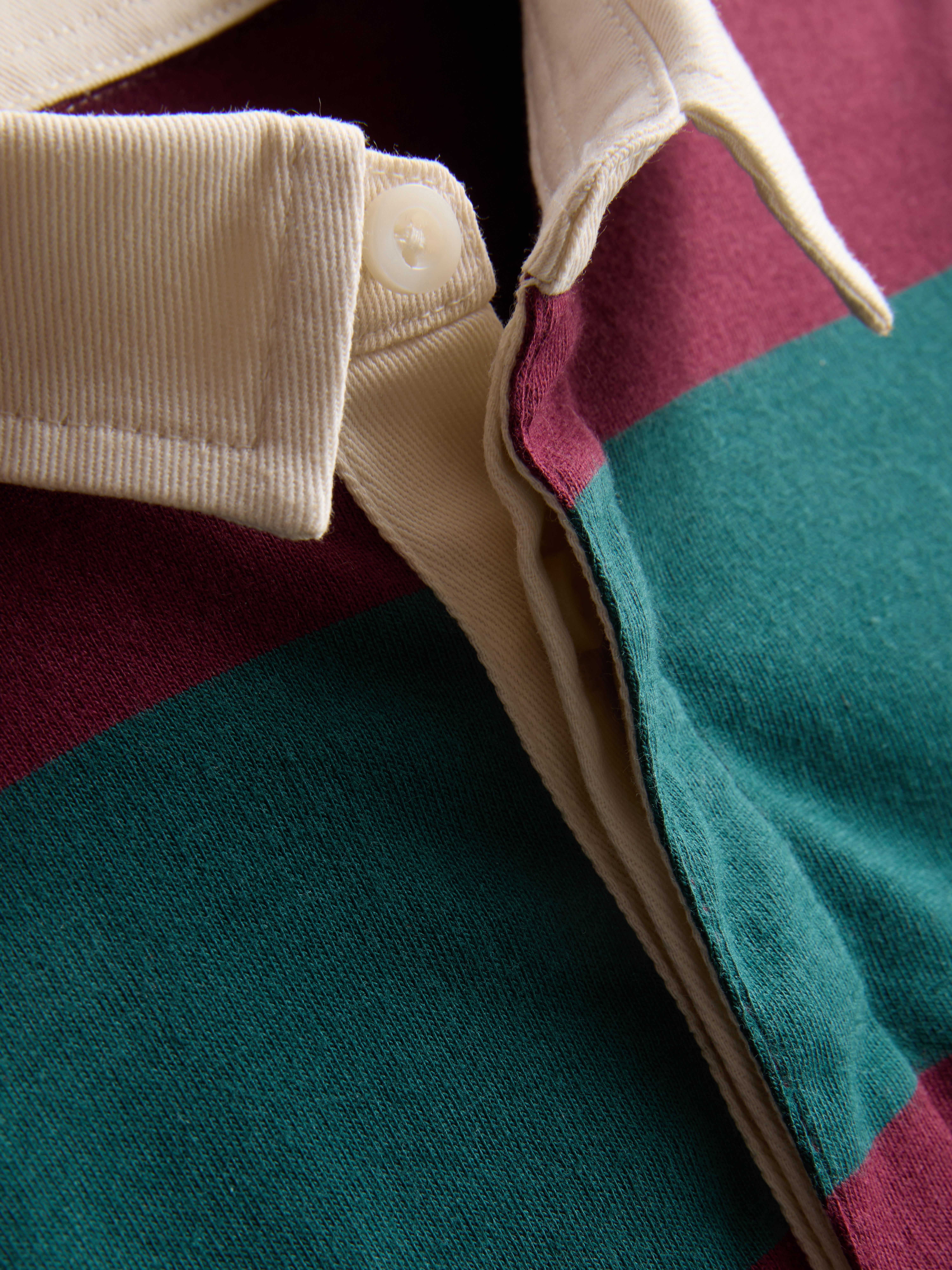 1-9yrs | Cotton Rich Stripe Rugby Shirt