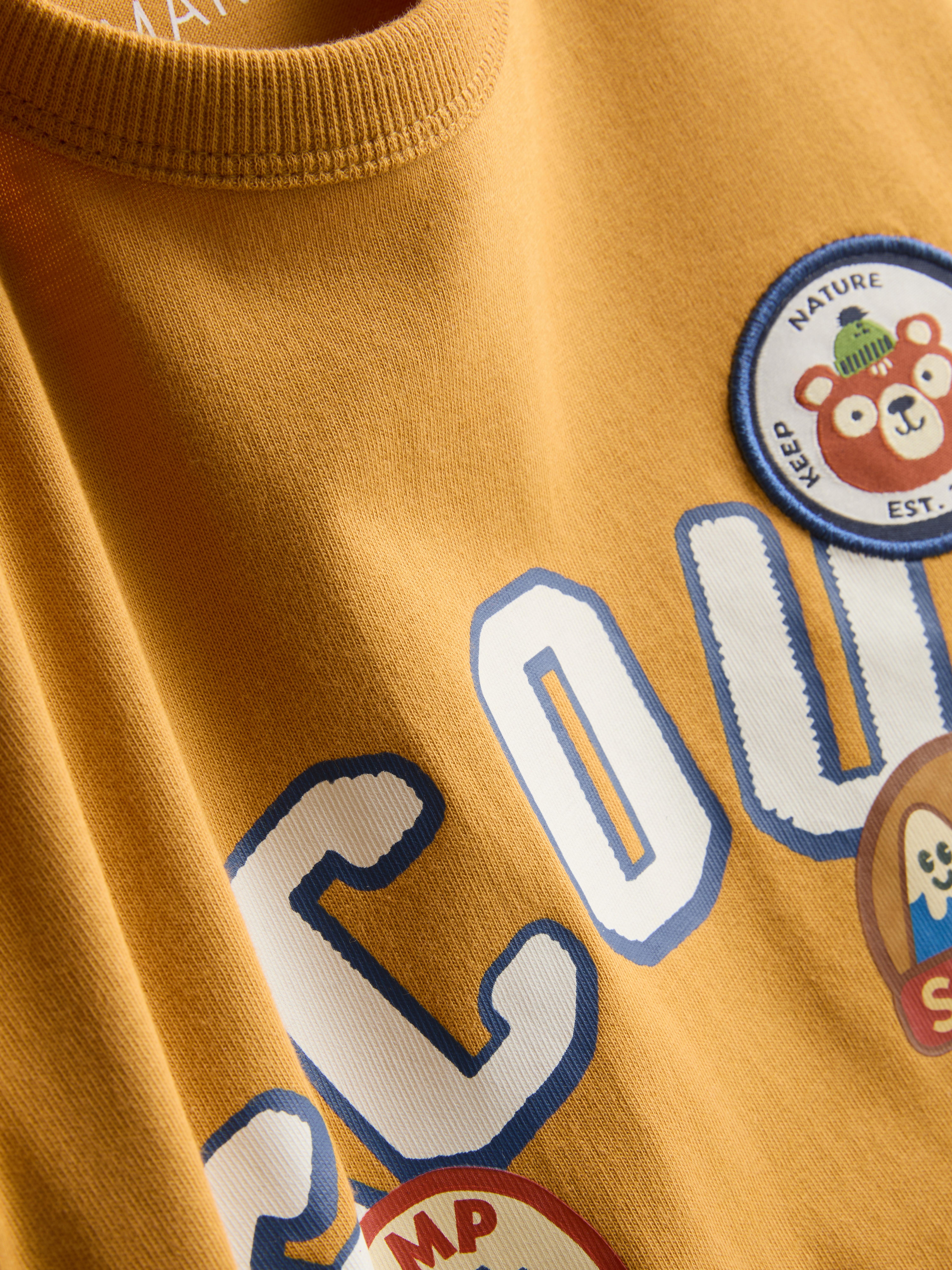 1-9yrs | Pure Cotton Layered Long Sleeve T-Shirt
