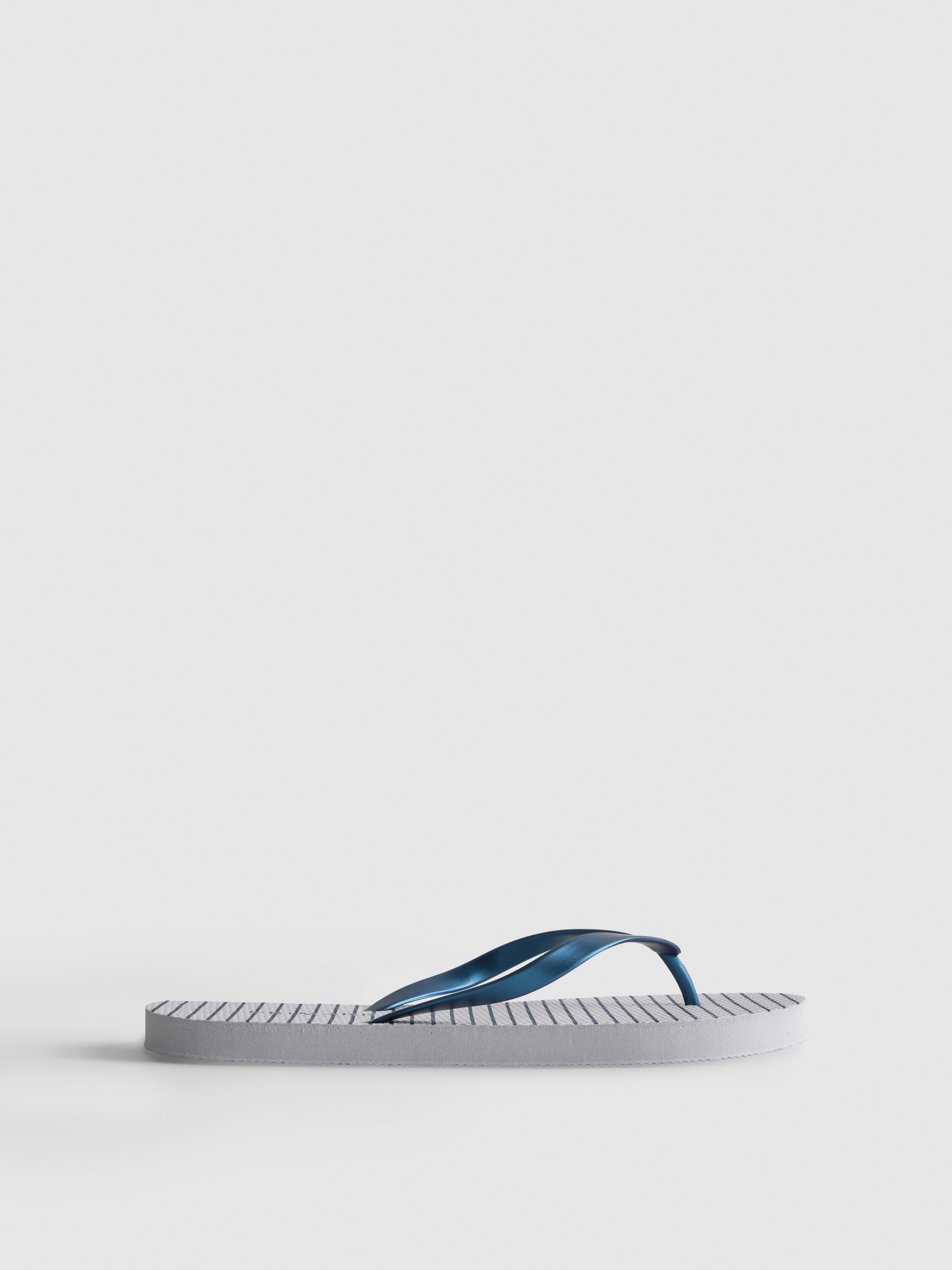 Teenslippers met patroon