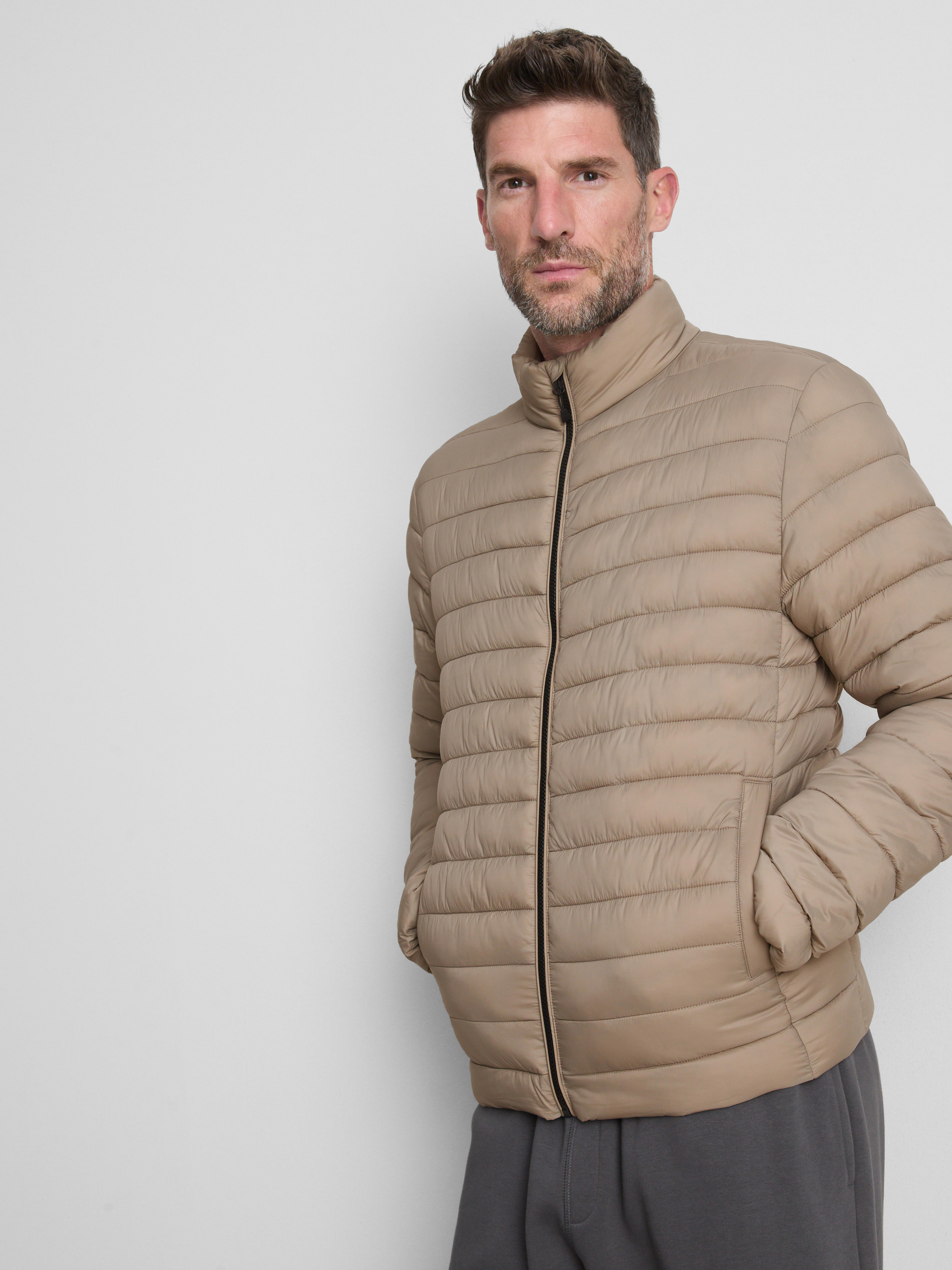 Gefütterte Steppjacke