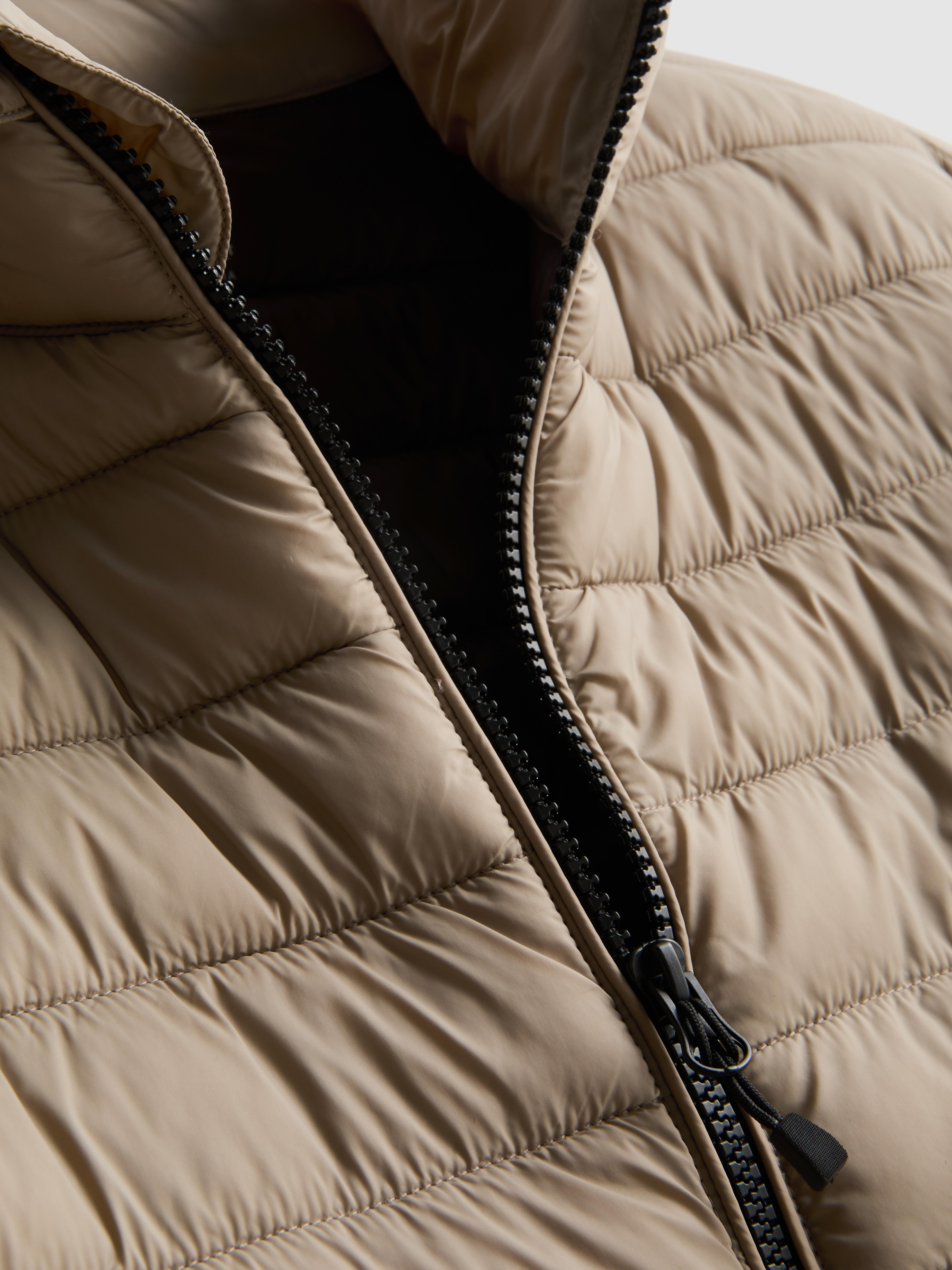 Gefütterte Steppjacke