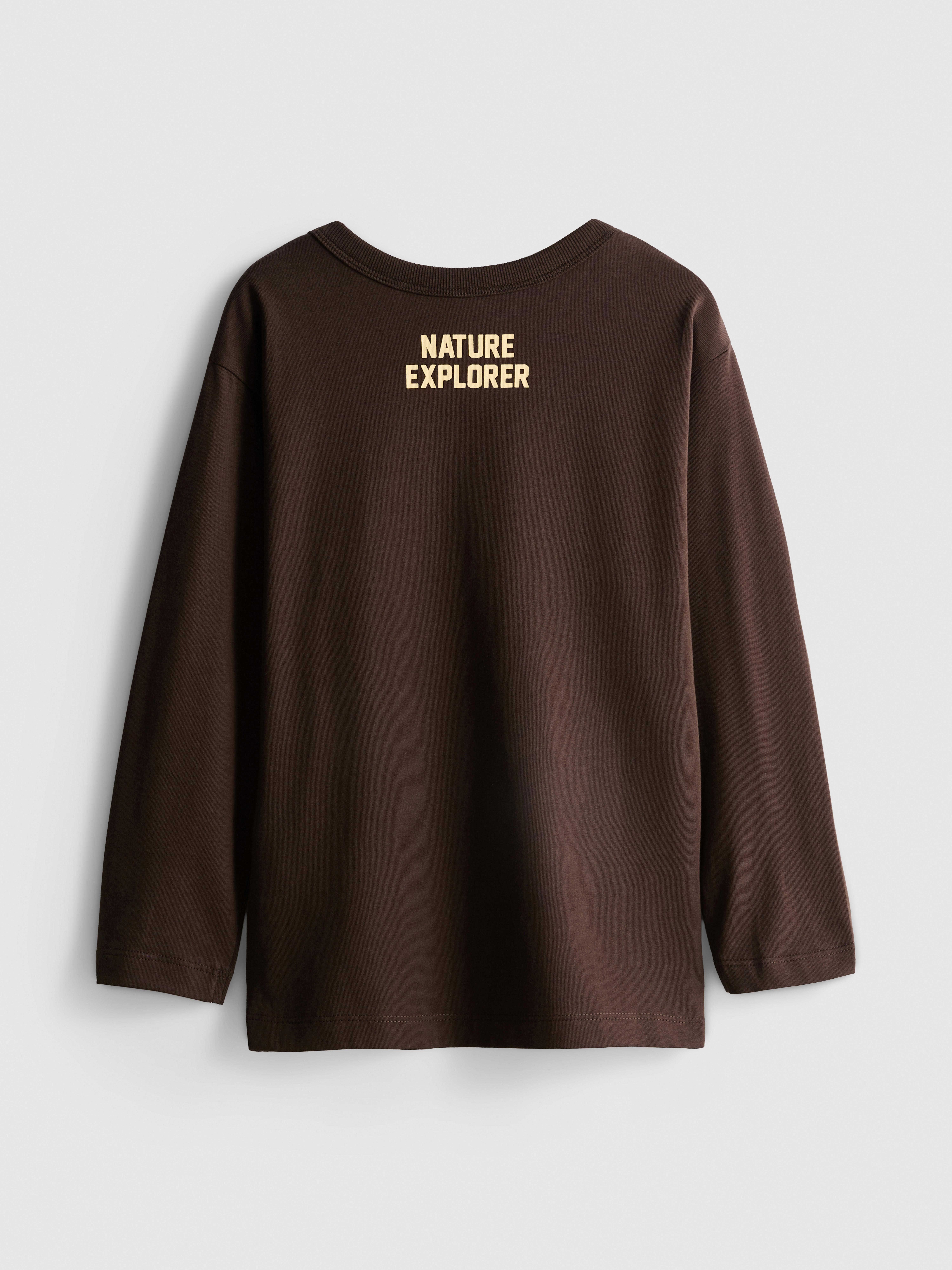 1-9yrs | Pure Cotton Long Sleeve T-Shirt